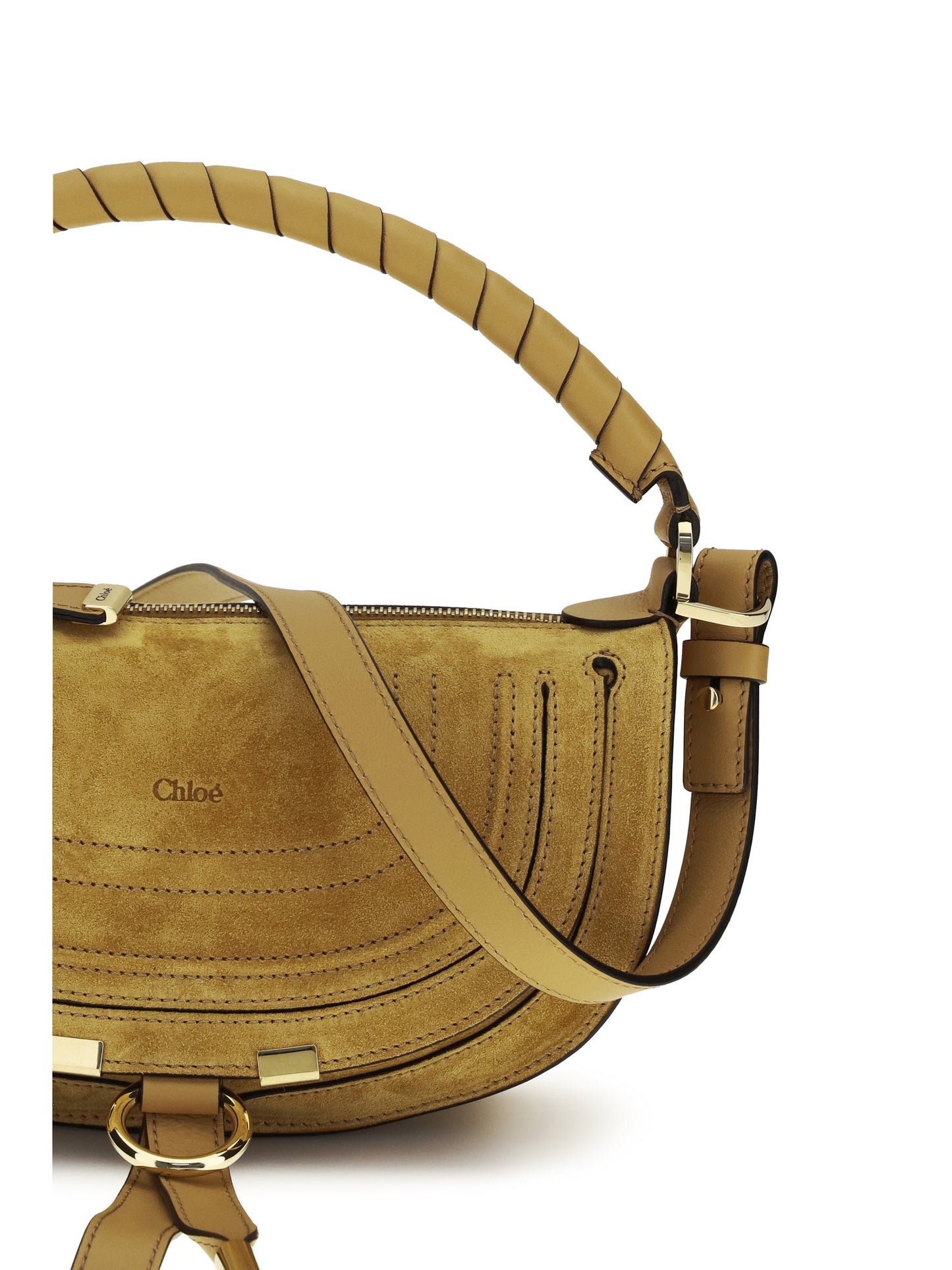Chloé Women Marcie Suede Mini Shoulder Bag CHLOE