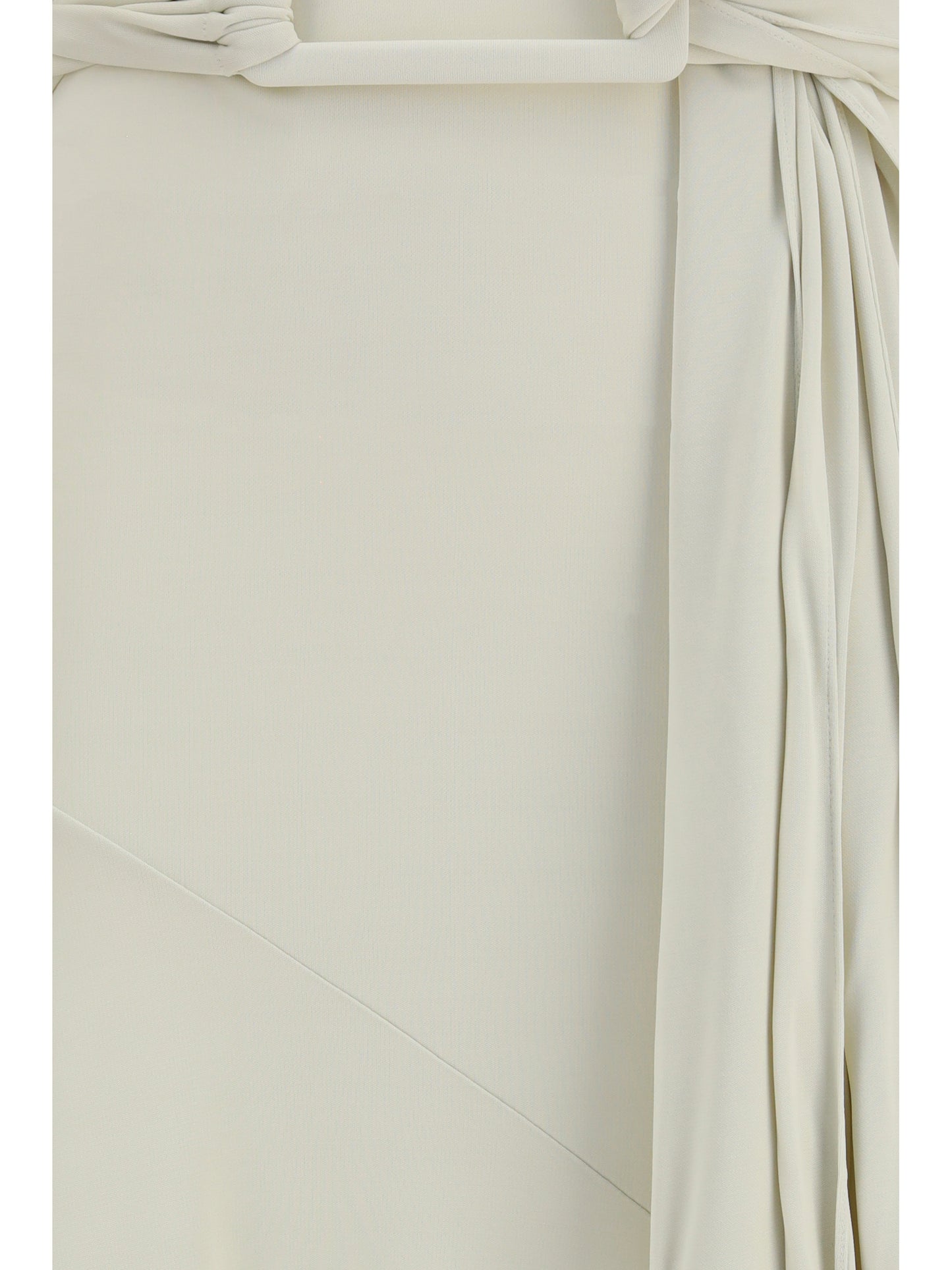 Alaïa Women Belted Jersey Dress ALAIA