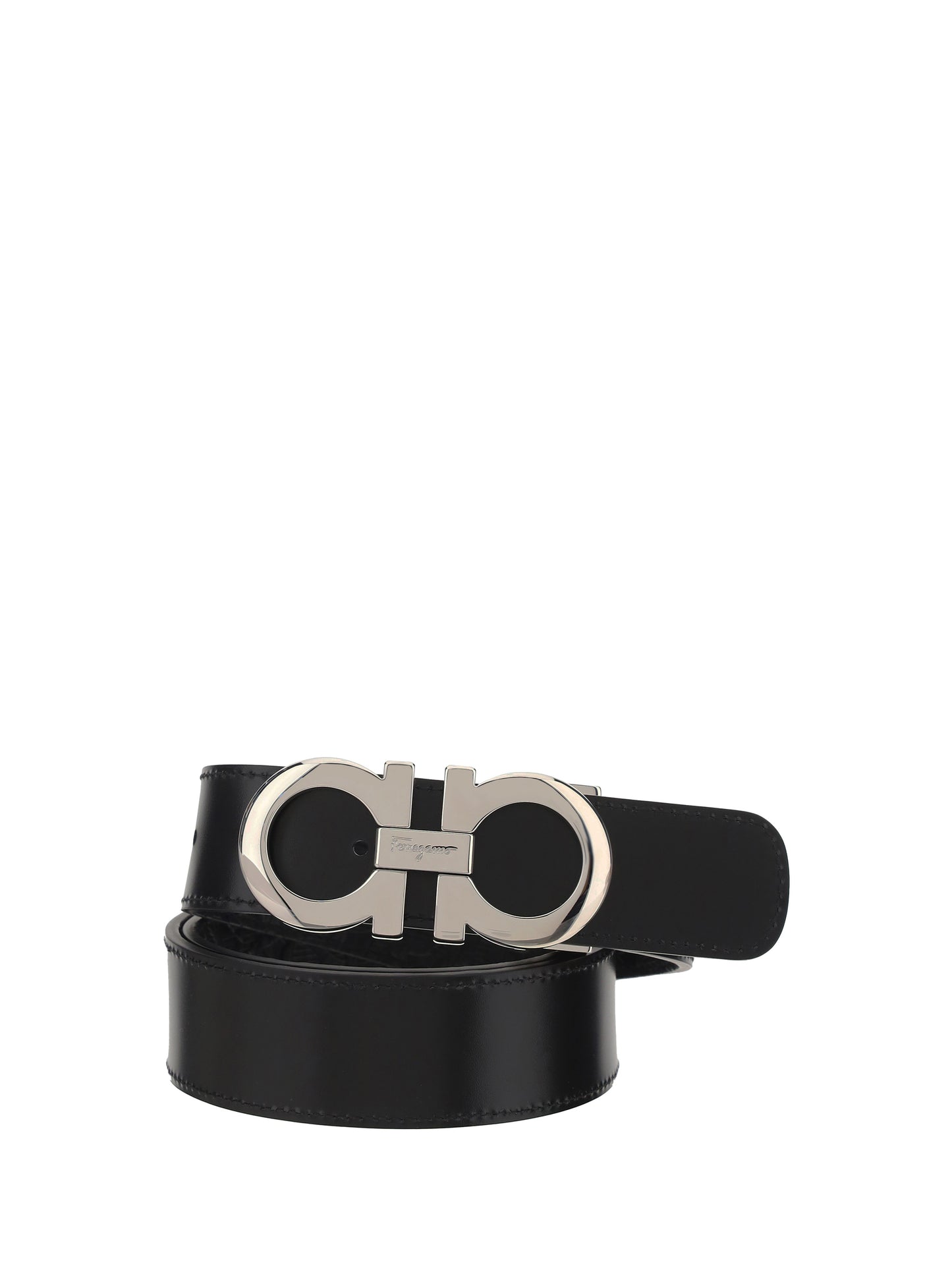 Ferragamo Men Reversible And Adjustable Leather Belt FERRAGAMO