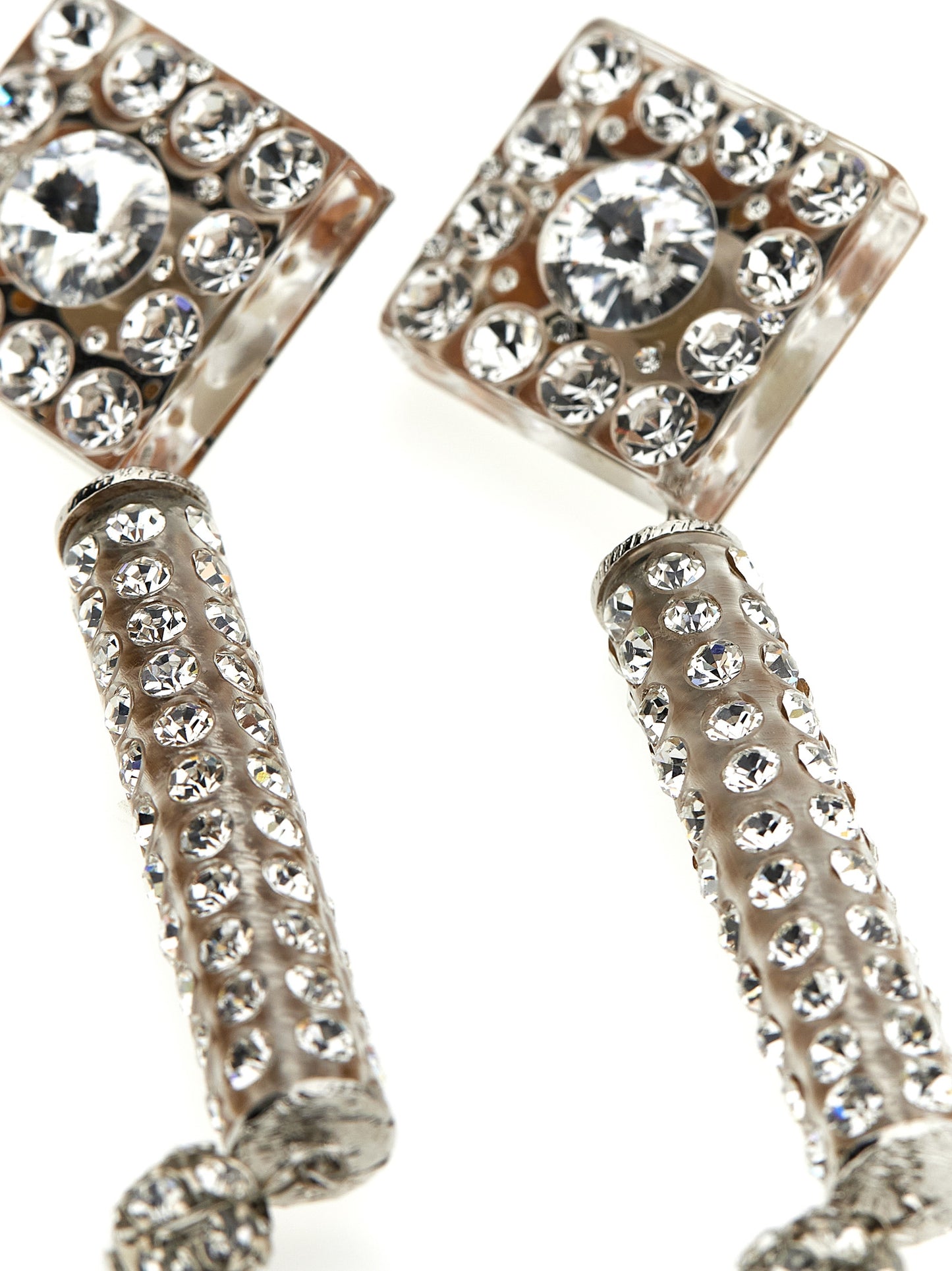 Alessandra Rich Women Crystal Earrings ALESSANDRA RICH