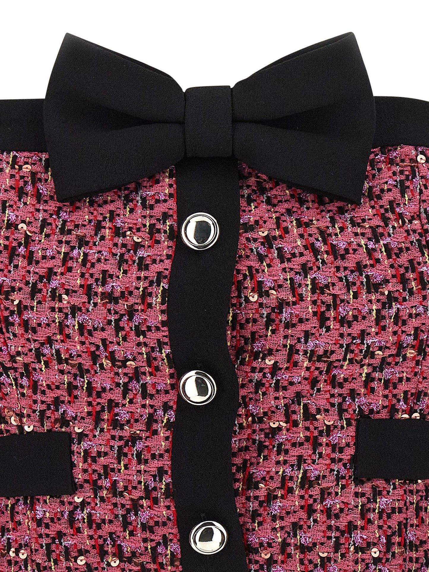 Alessandra Rich Women Tweed Top ALESSANDRA RICH
