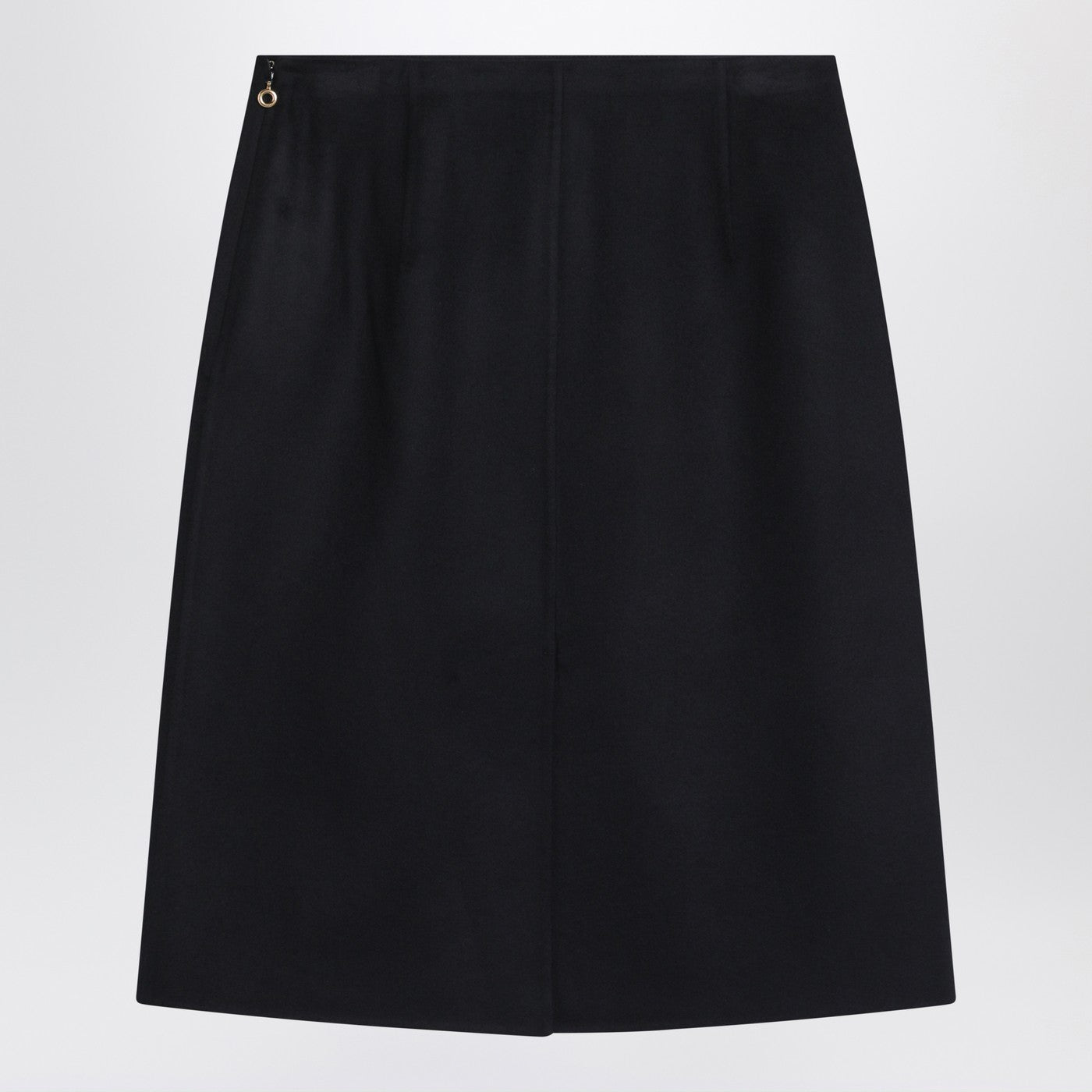 Loro Piana Vivian Navy Blue Cashmere Skirt Women LORO PIANA
