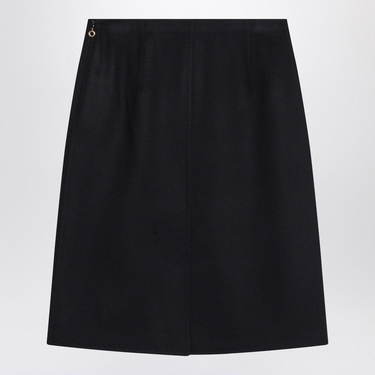 Loro Piana Vivian Navy Blue Cashmere Skirt Women LORO PIANA