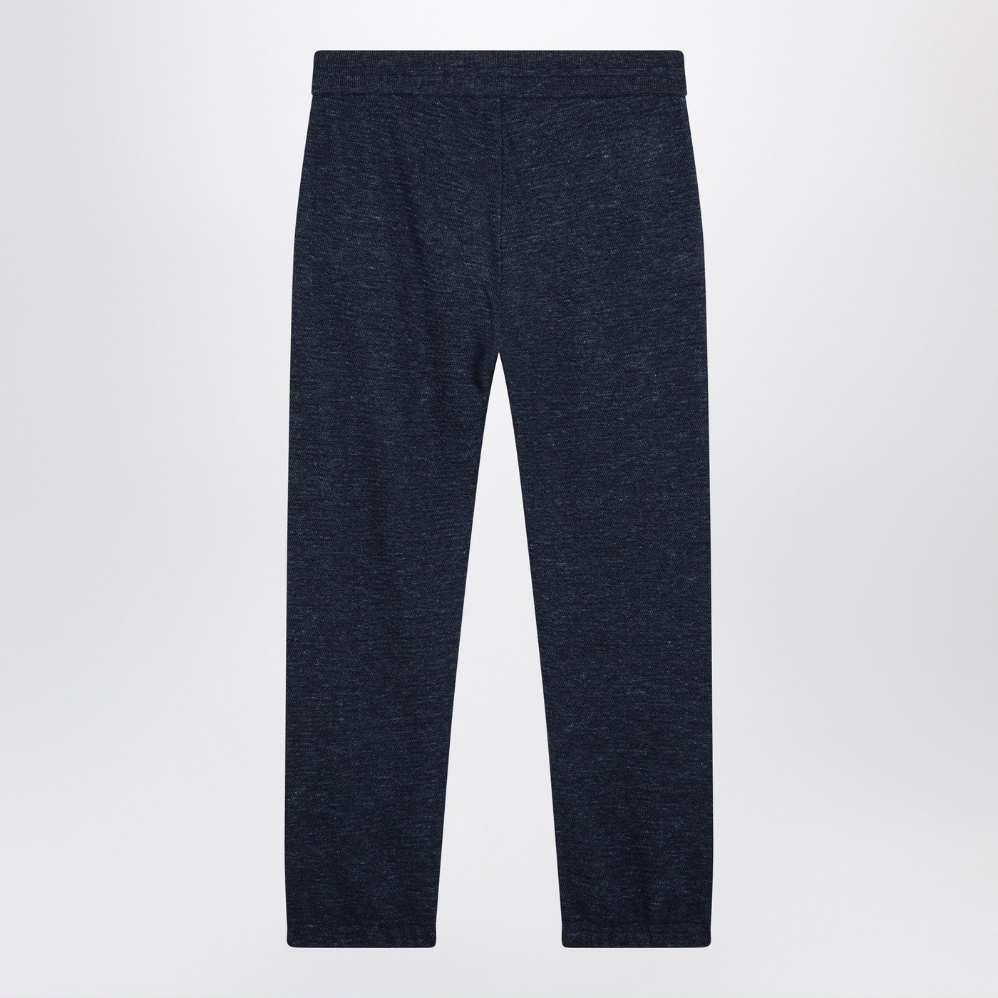 Loro Piana Gokarna Blue Melange Wool-Blend Trousers Men LORO PIANA