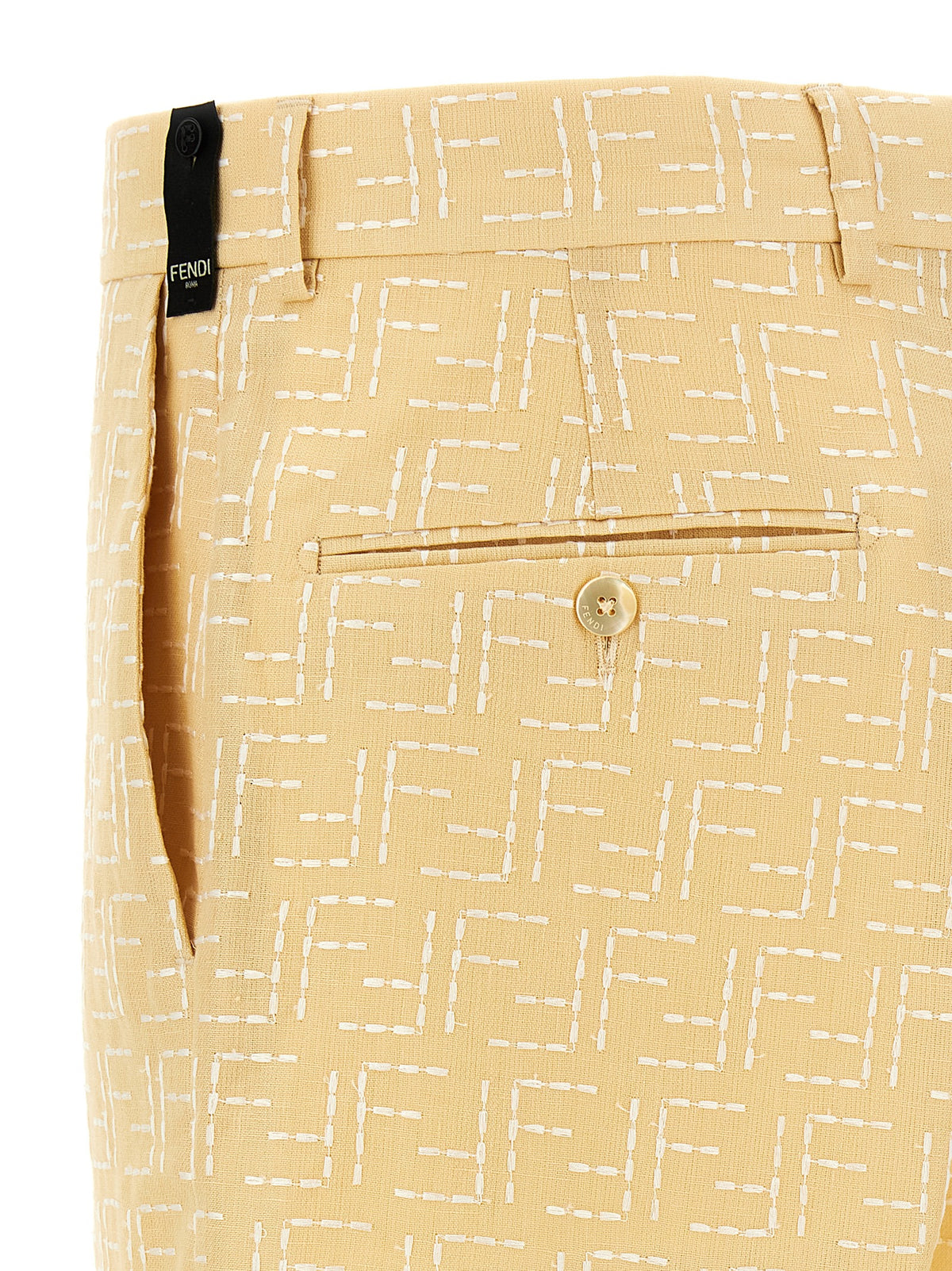 Fendi Men Bermuda Jacquard Ff FENDI