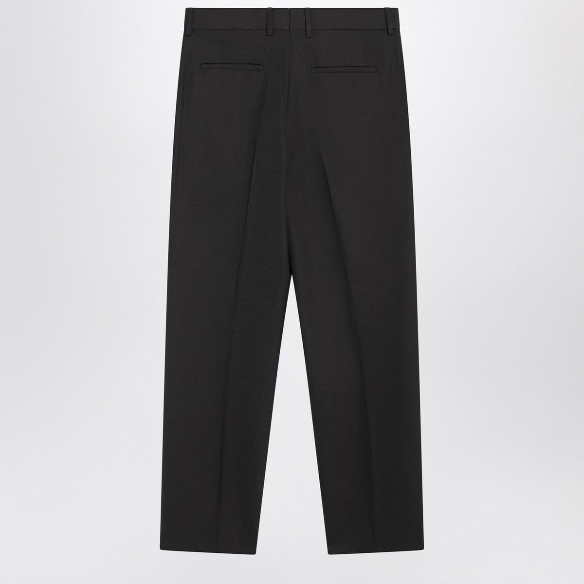 Fendi Brown Wool Trousers Men FENDI