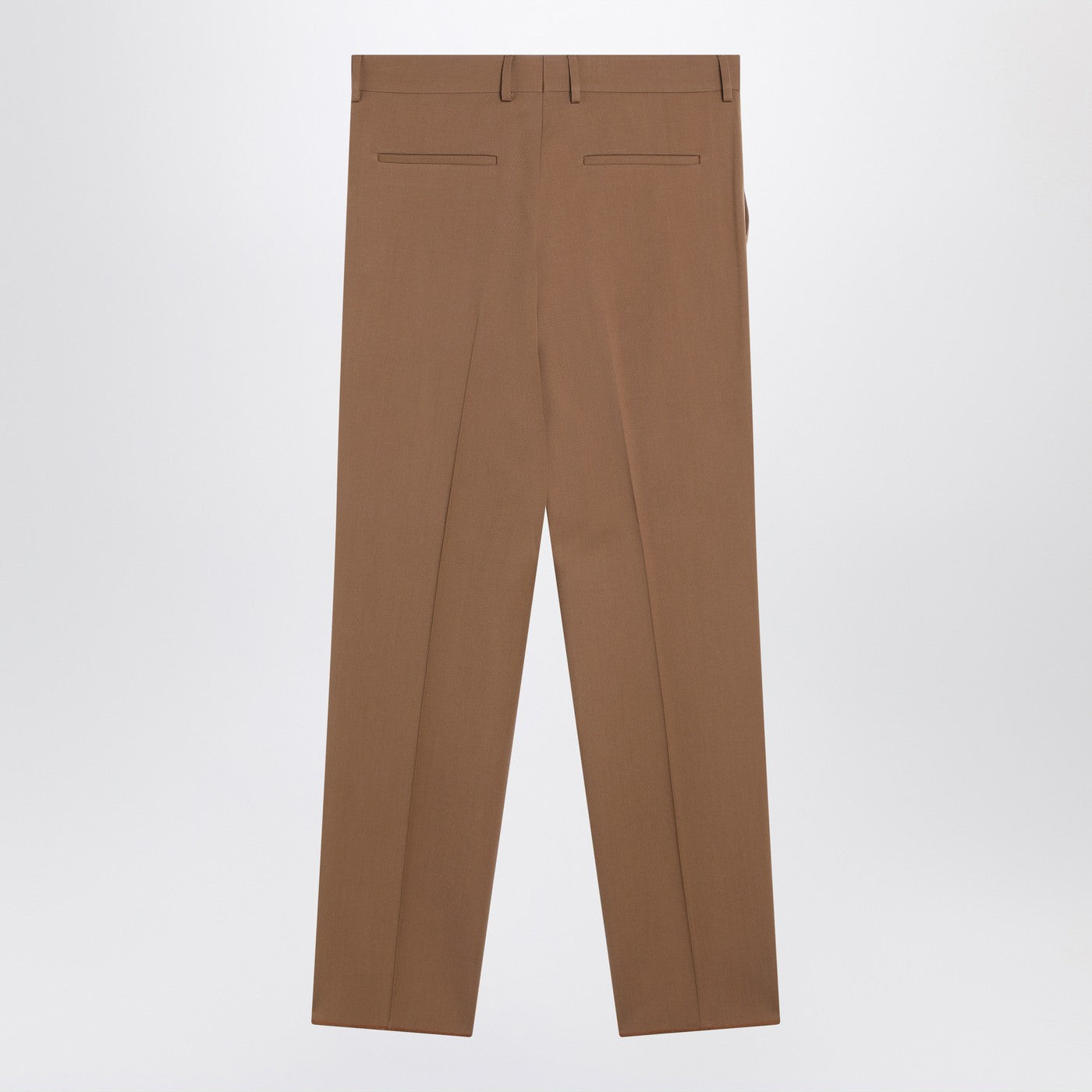 Fendi Rust Wool Trousers Men FENDI