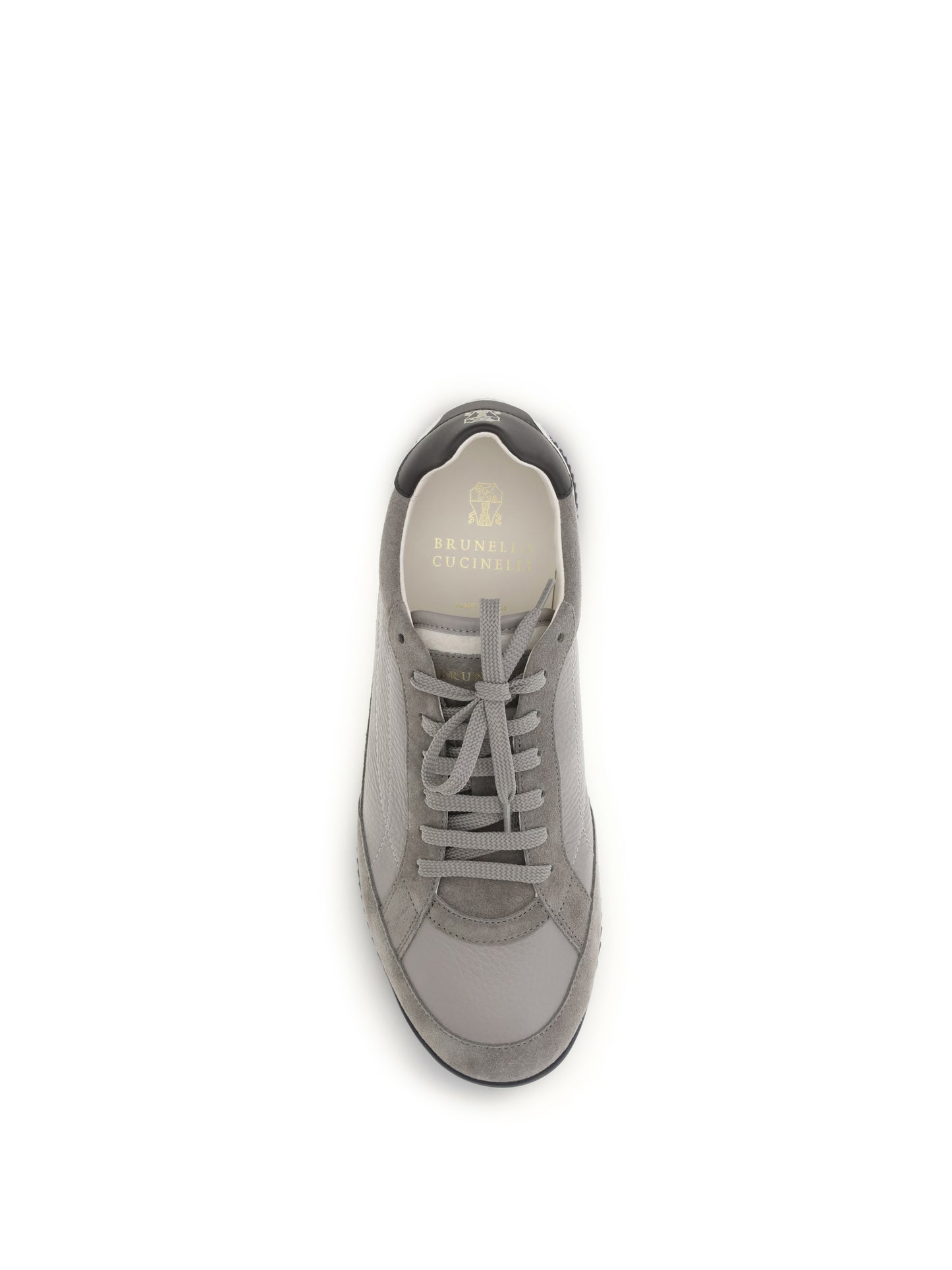 Brunello Cucinelli Men Deer And Suede Sneakers BRUNELLO CUCINELLI