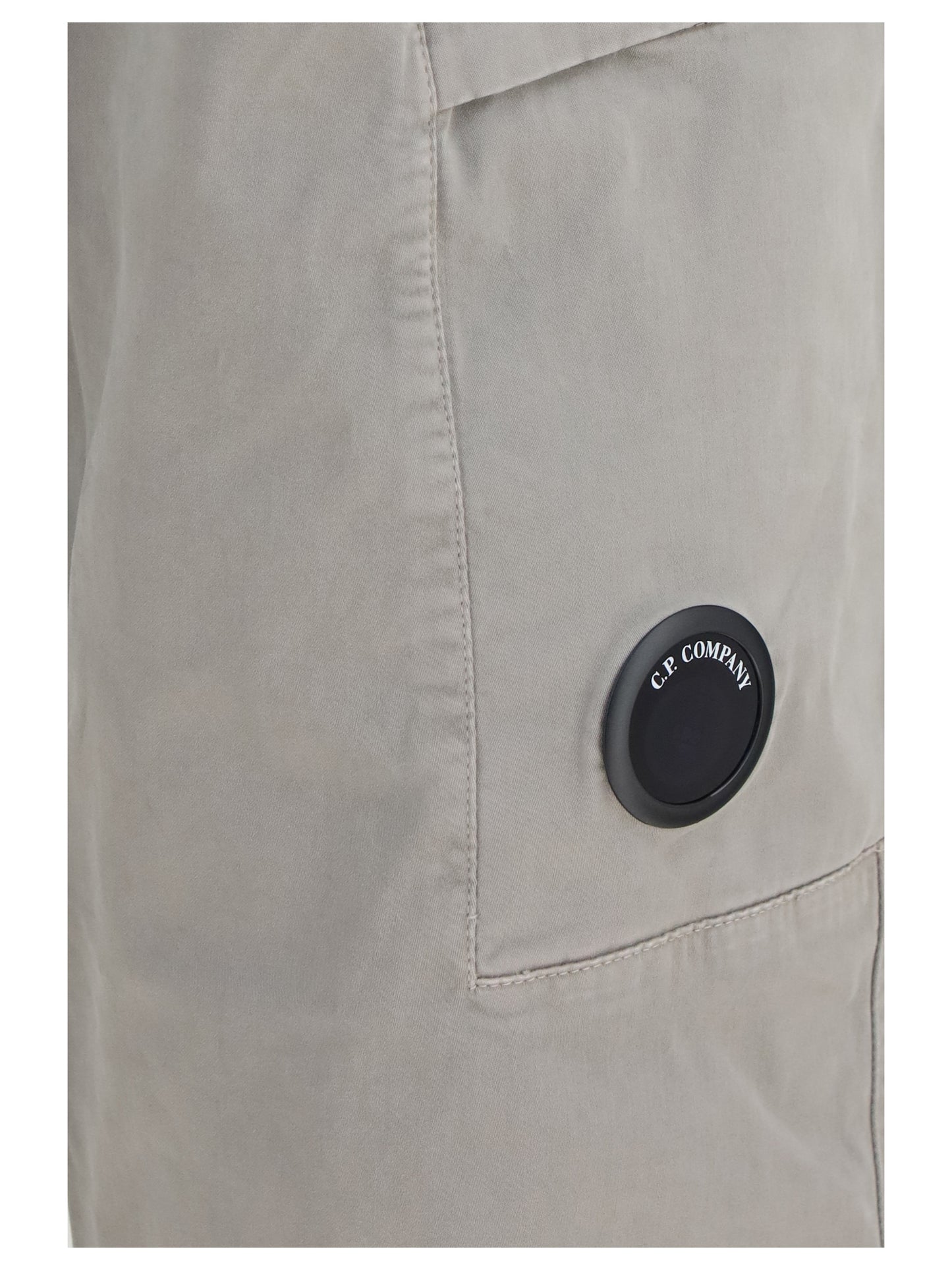 C.P. Company Men Stretch Cotton Satin Cargo Pants C.P. COMPANY