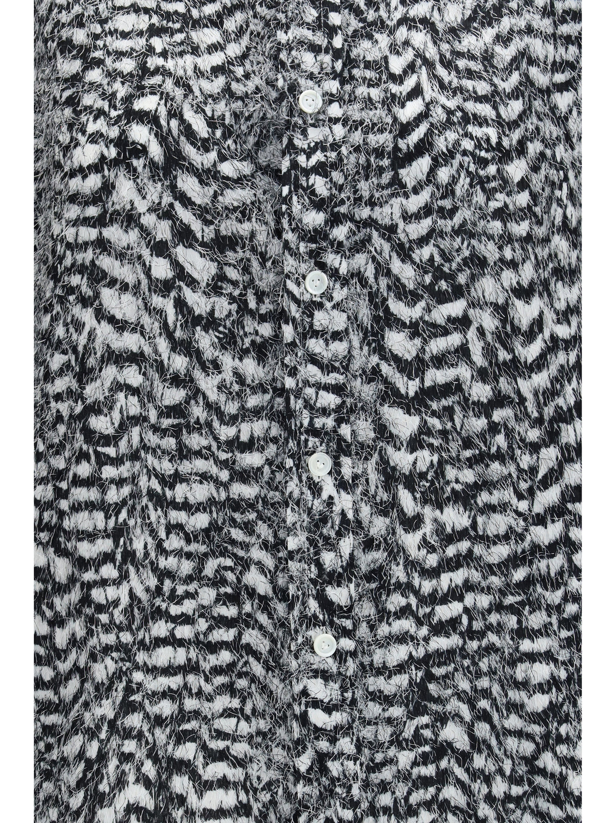 Bottega Veneta Women Viscose Shirt With Fil Coupé Feathers BOTTEGA VENETA