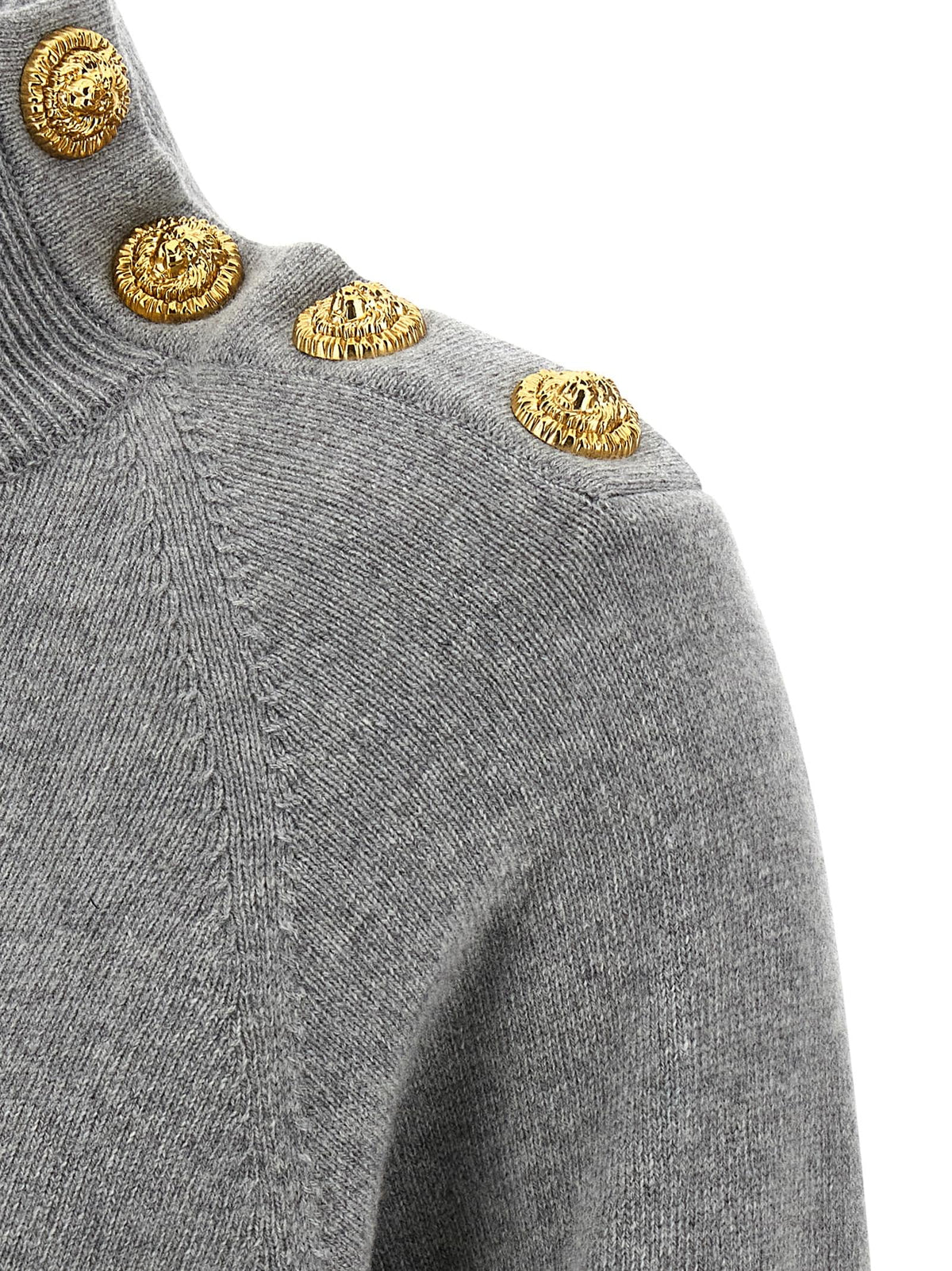 Balmain Women Cashmere Wool Dress BALMAIN