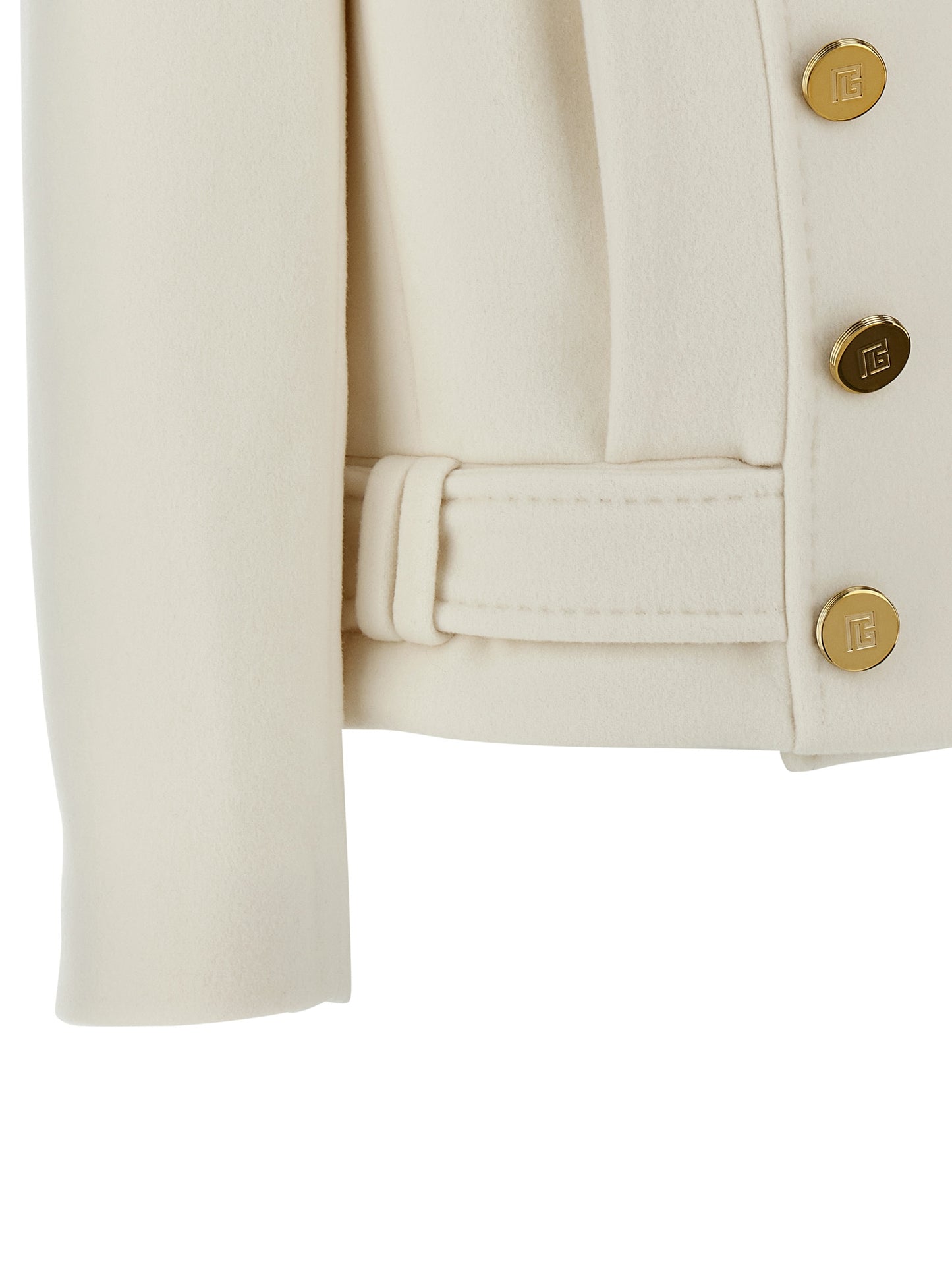 Balmain Women Double-Breasted Coat BALMAIN
