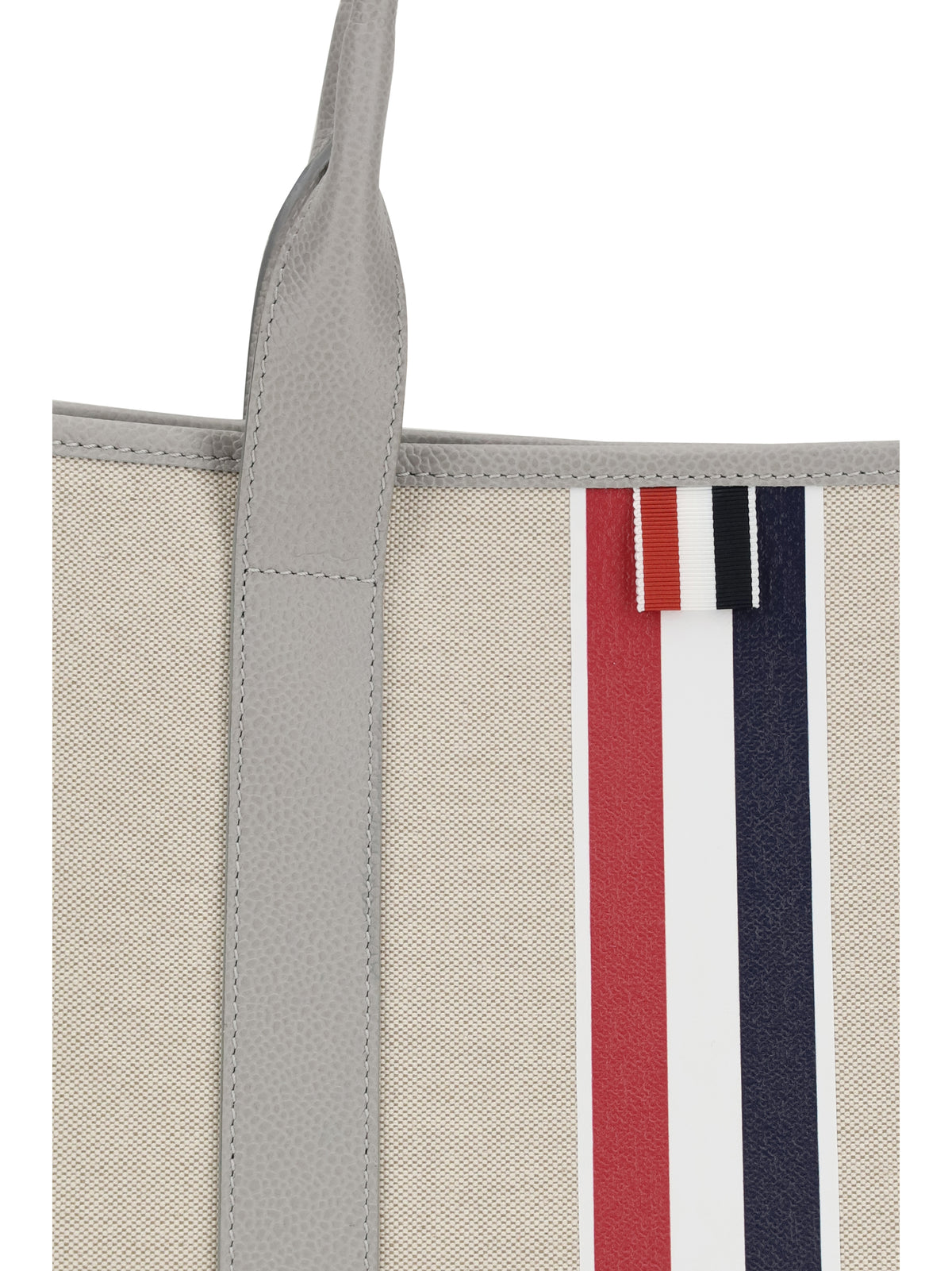 Thom Browne Men Canvas Tote Bag THOM BROWNE