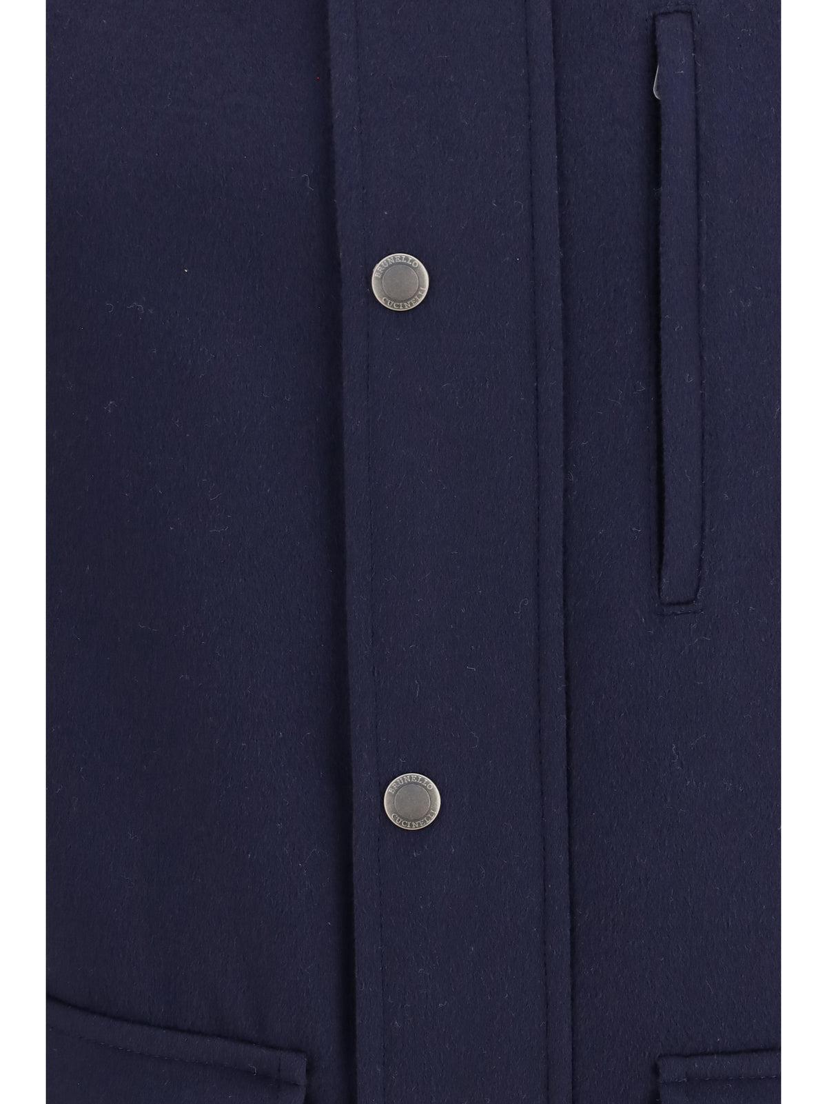 Brunello Cucinelli Men Virgin Wool Jacket Withnappa Inserts BRUNELLO CUCINELLI