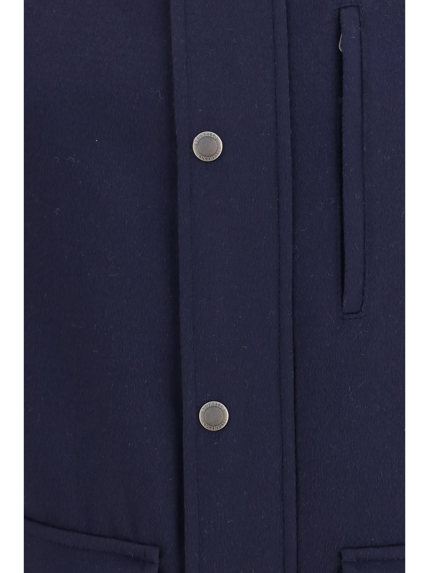 Brunello Cucinelli Men Virgin Wool Jacket Withnappa Inserts BRUNELLO CUCINELLI