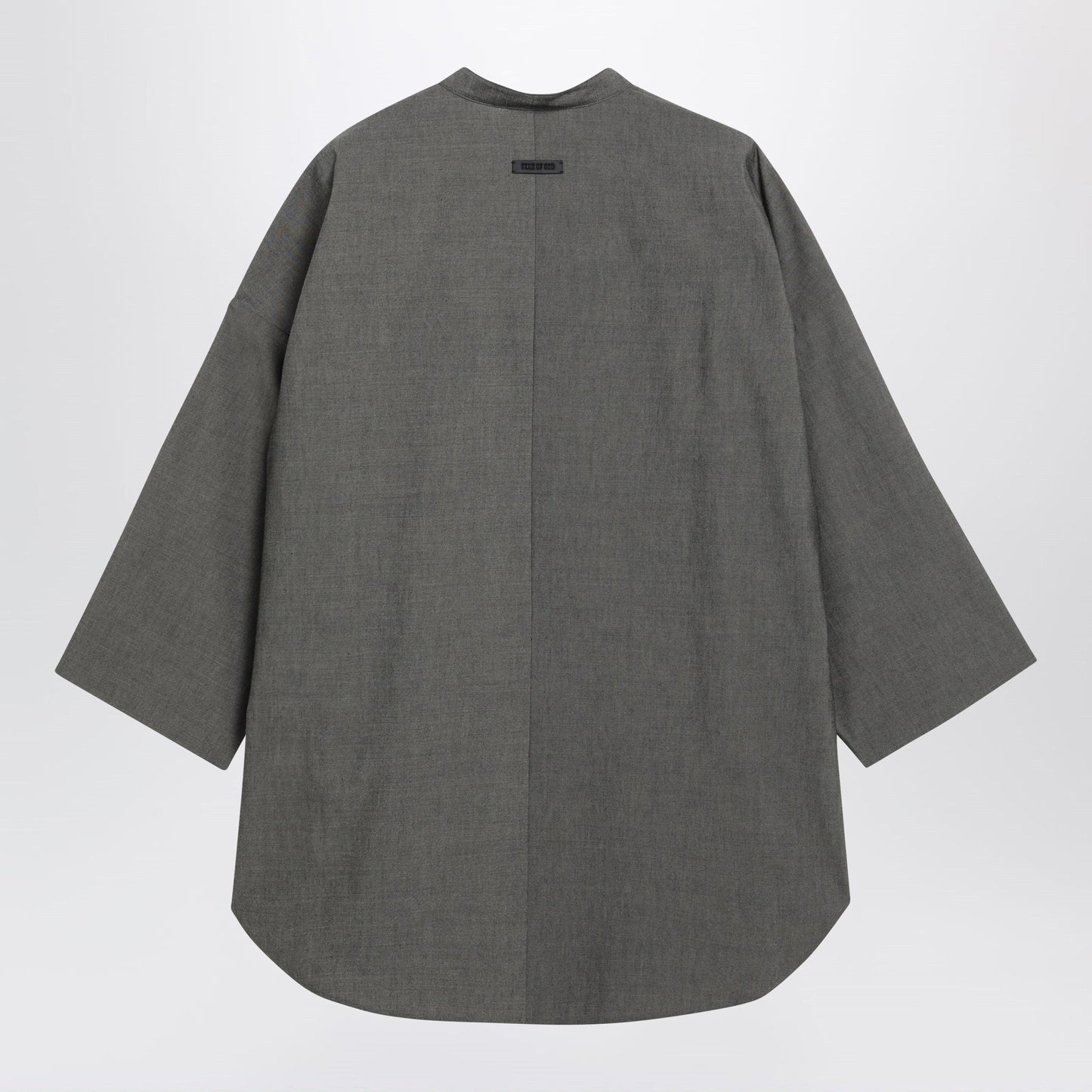Fear Of God Relaxed Mandarin Shirt In Wool Blend Men FEAR OF GOD