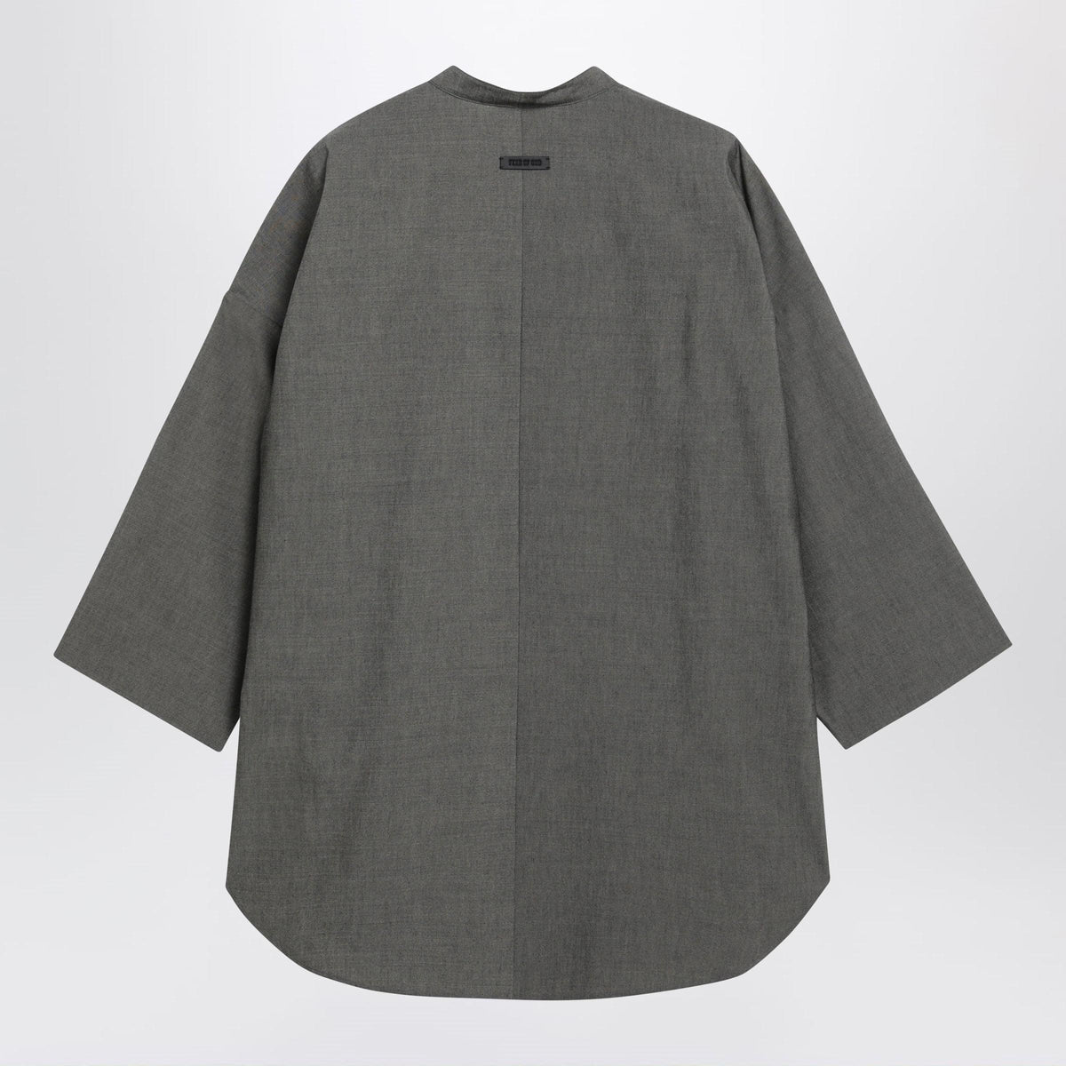 Fear Of God Relaxed Mandarin Shirt In Wool Blend Men FEAR OF GOD