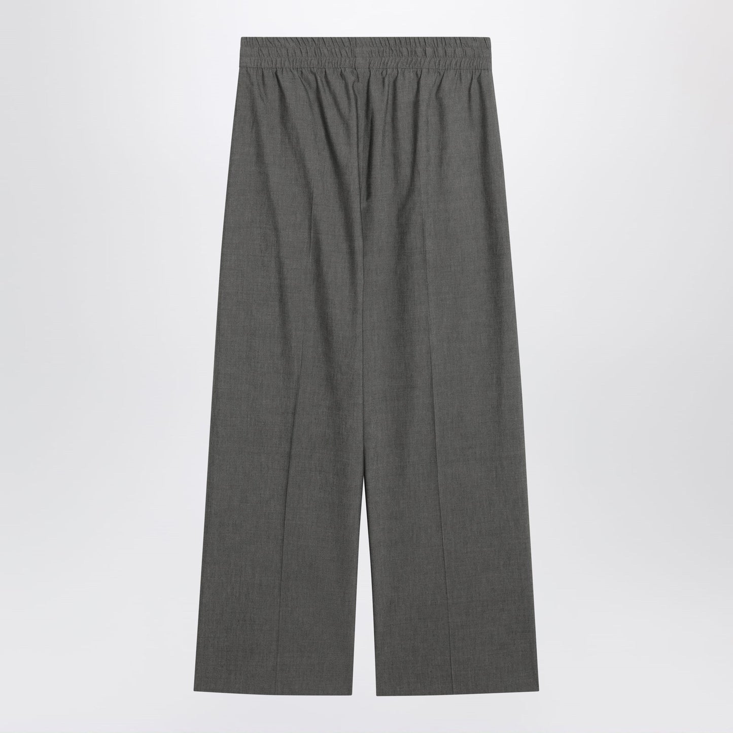 Fear Of God Grey Wide-Leg Trousers In Wool Blend Men FEAR OF GOD