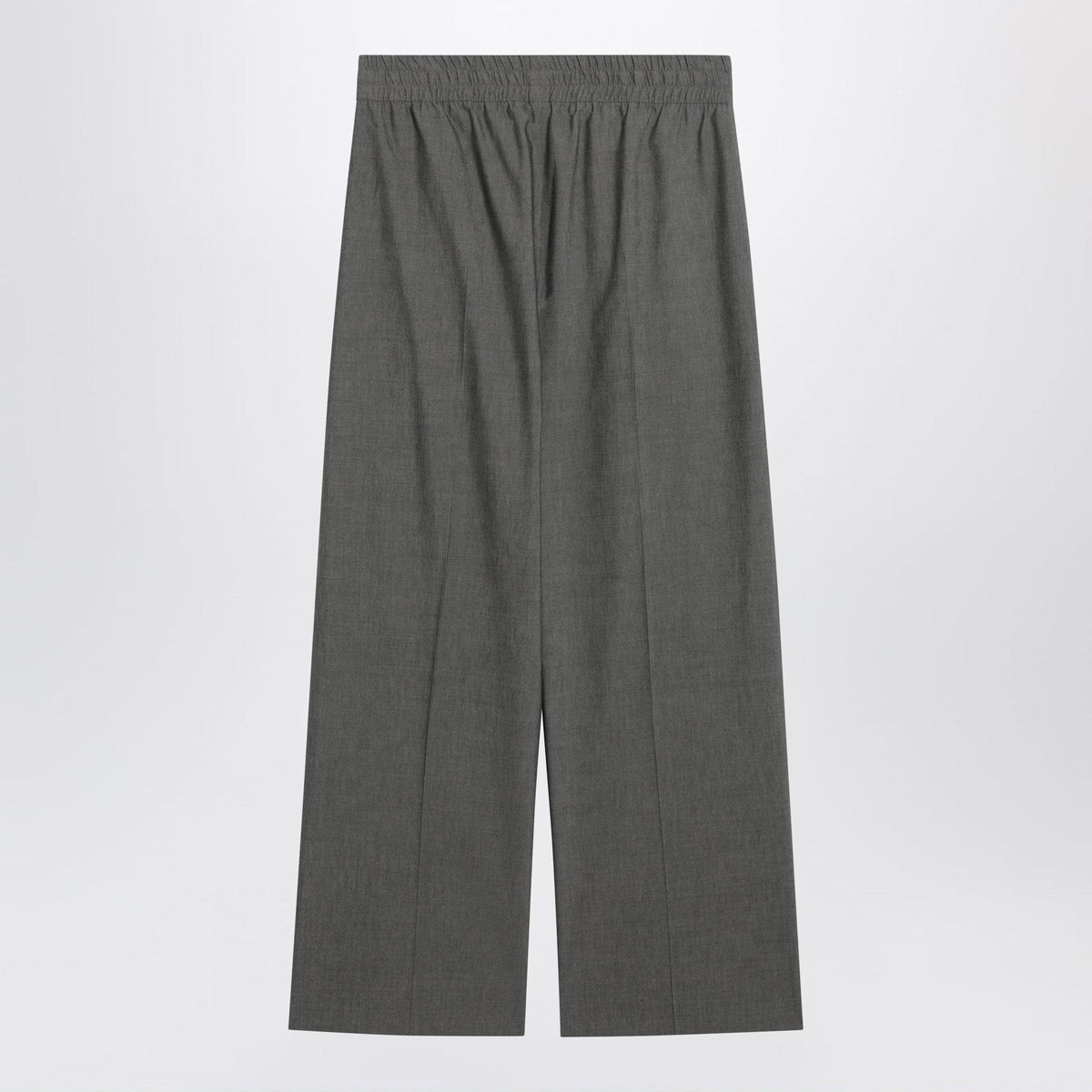 Fear Of God Grey Wide-Leg Trousers In Wool Blend Men Men FEAR OF GOD