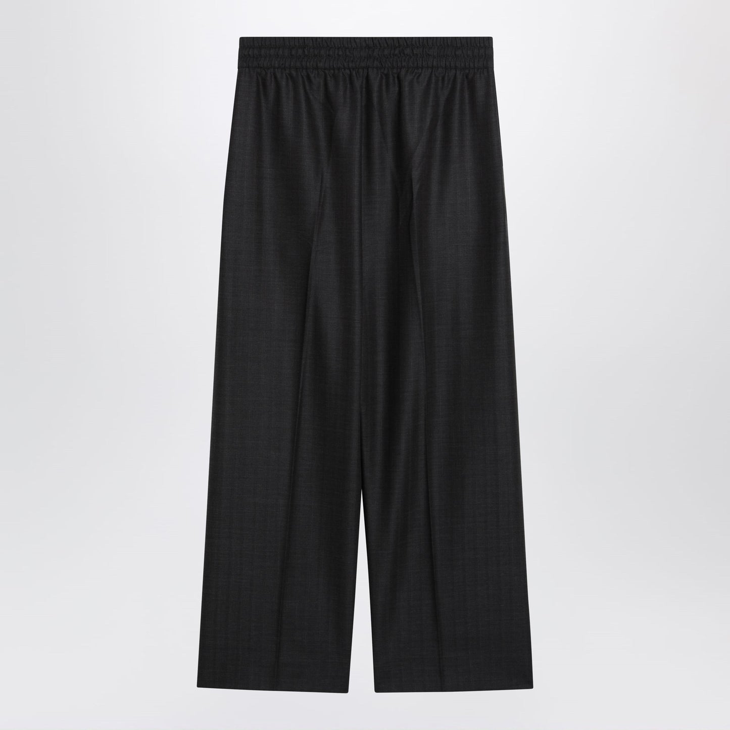 Fear Of God Dark Grey Wide-Leg Wool Trousers Men FEAR OF GOD