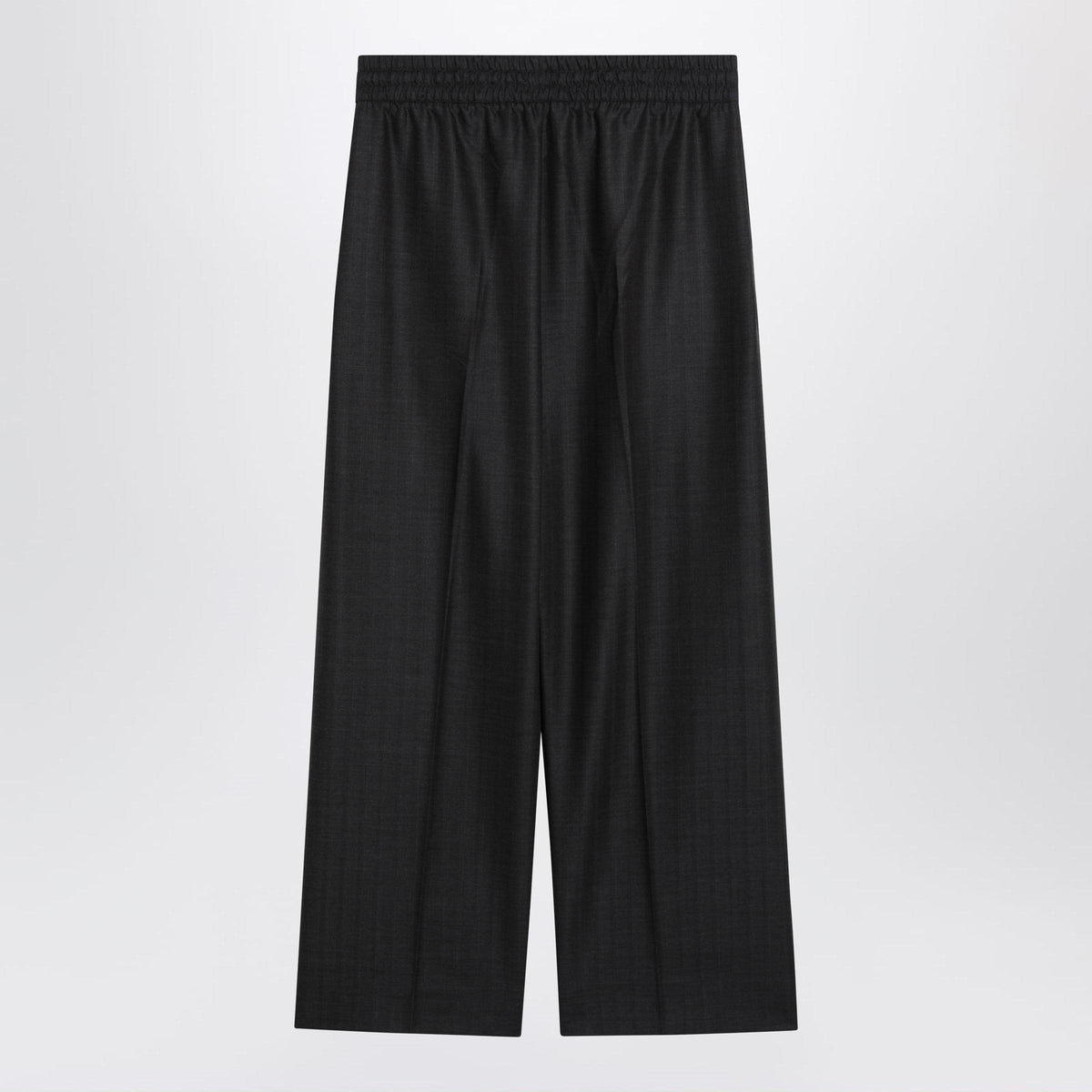 Fear Of God Dark Grey Wide-Leg Wool Trousers Men FEAR OF GOD