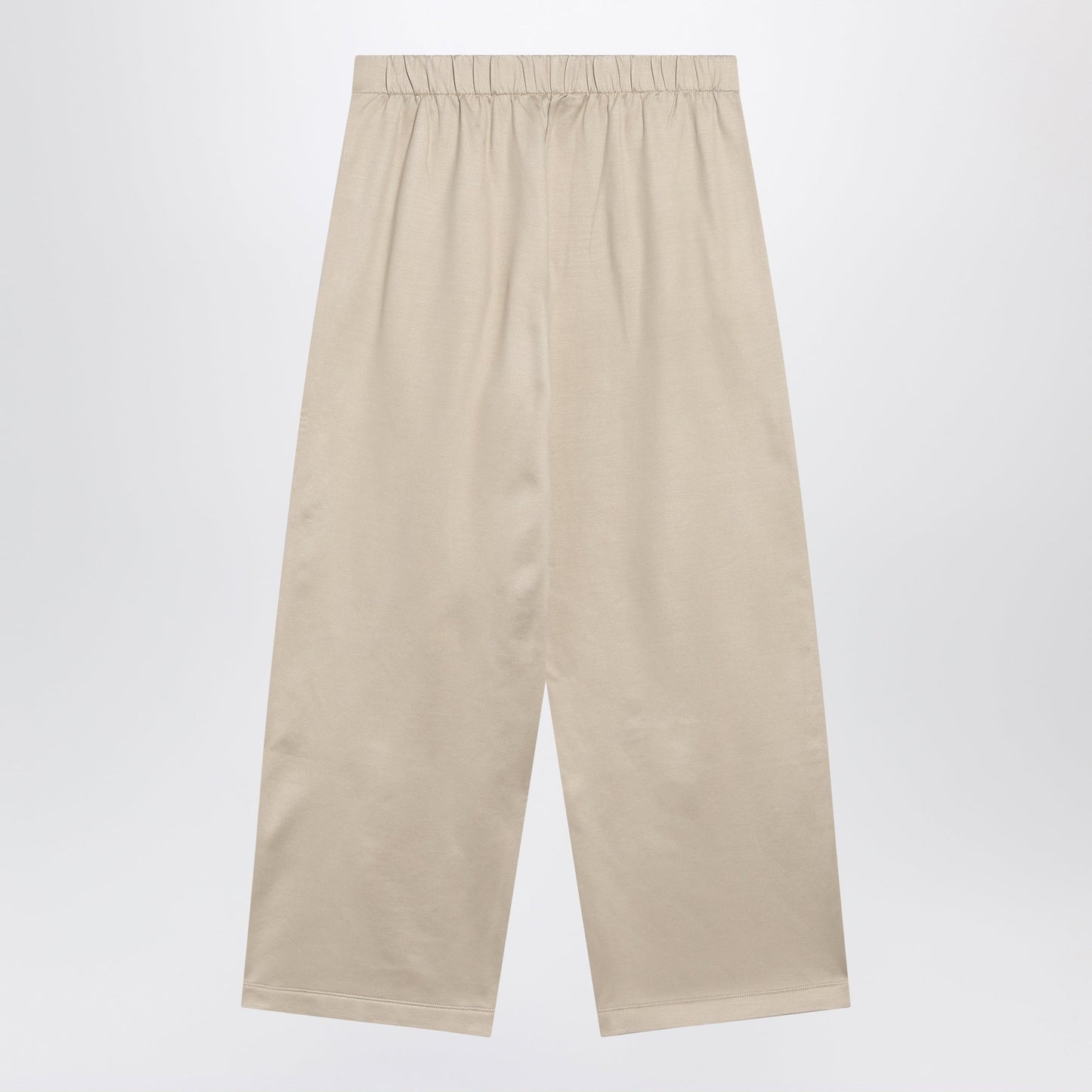 Max Mara Beige Silk Blend Trousers Women MAX MARA