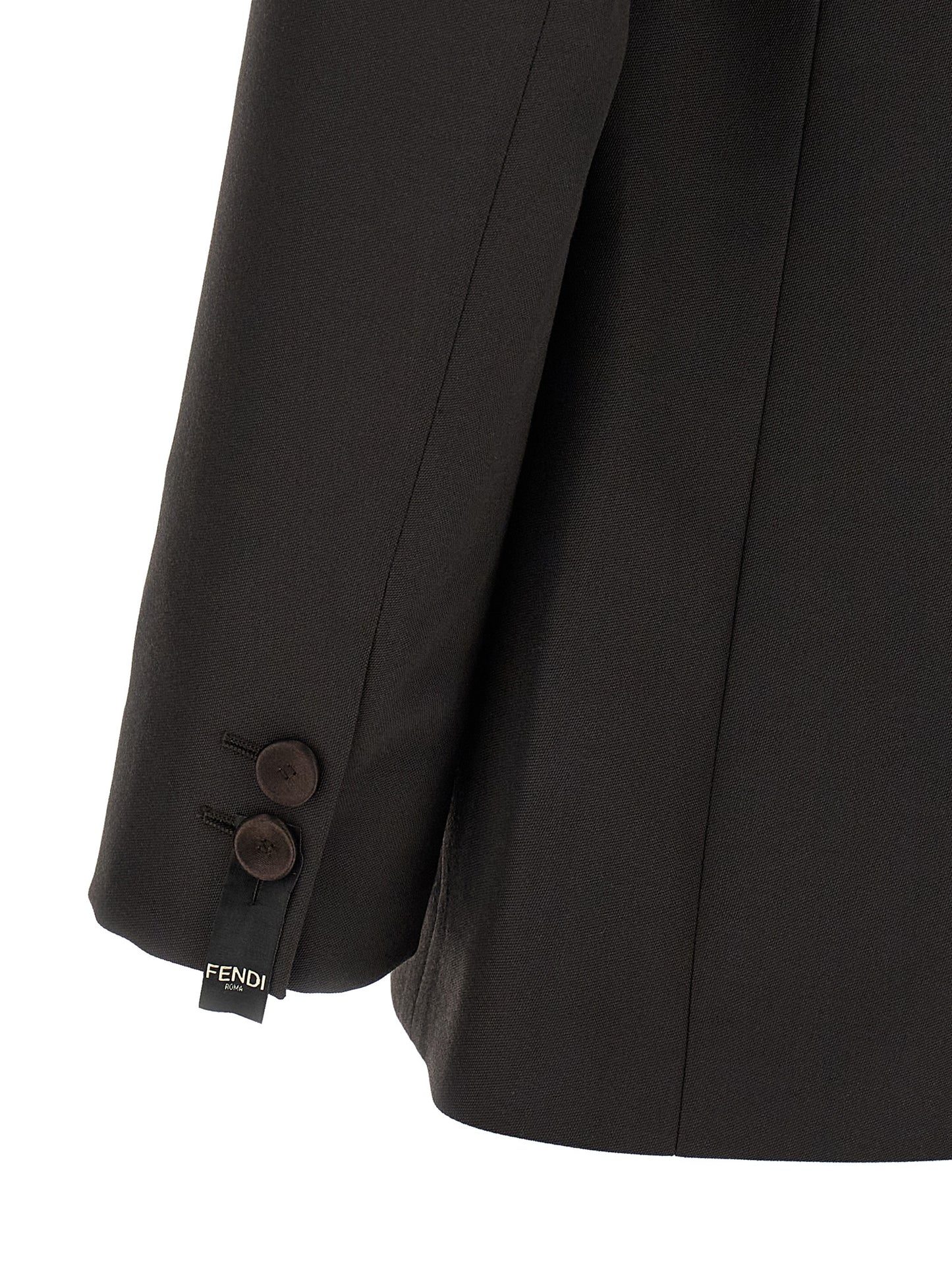 Fendi Men Crepe Wool Blazer FENDI