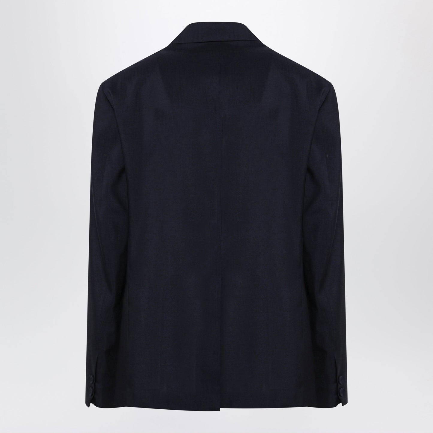 Fendi Dark Blue Wool Jacket Men FENDI