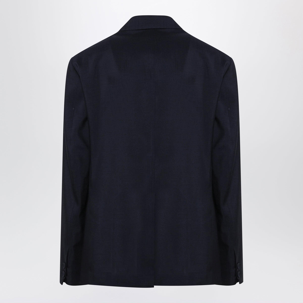 Fendi Dark Blue Wool Jacket Men FENDI