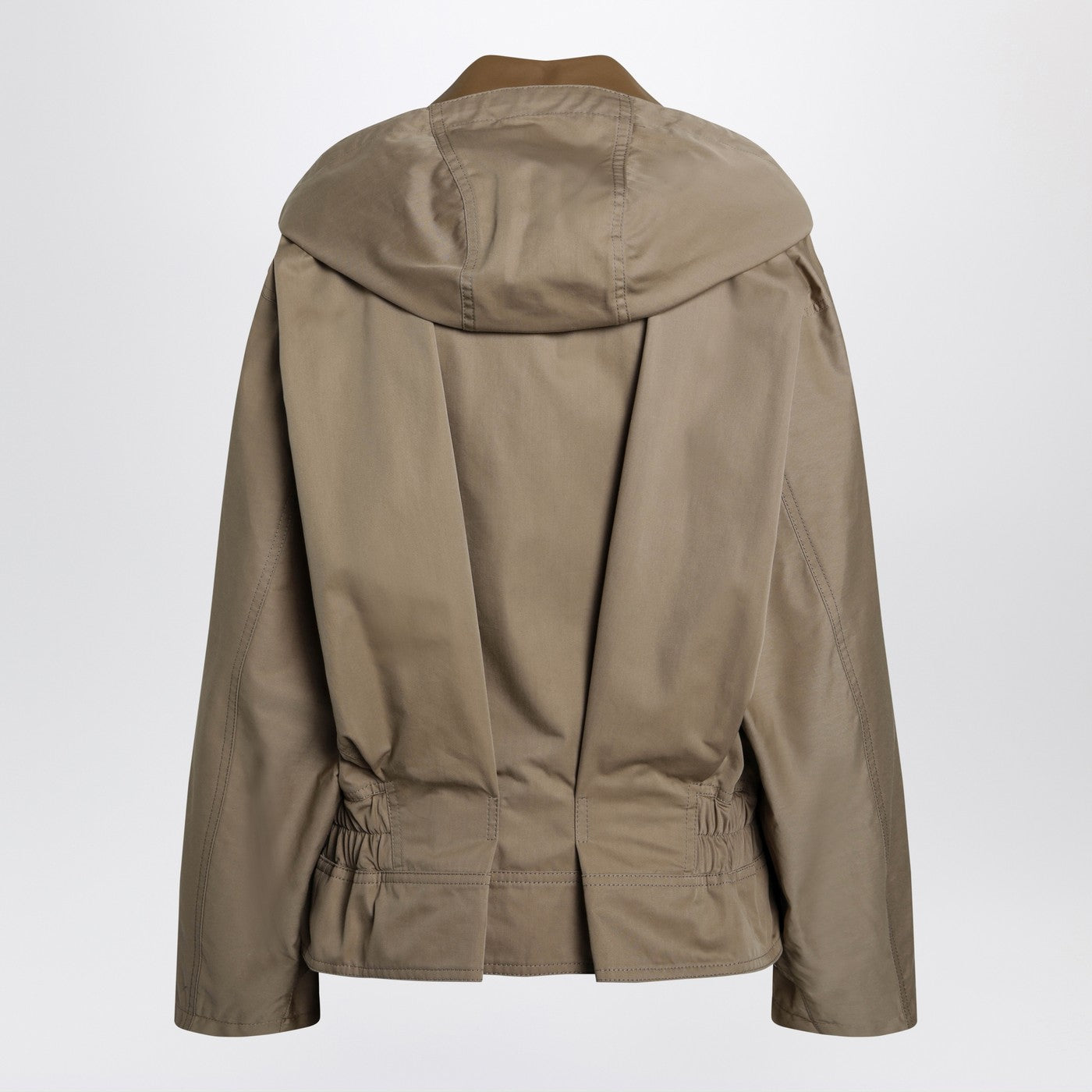 Fendi Beige Cotton Jacket Women FENDI