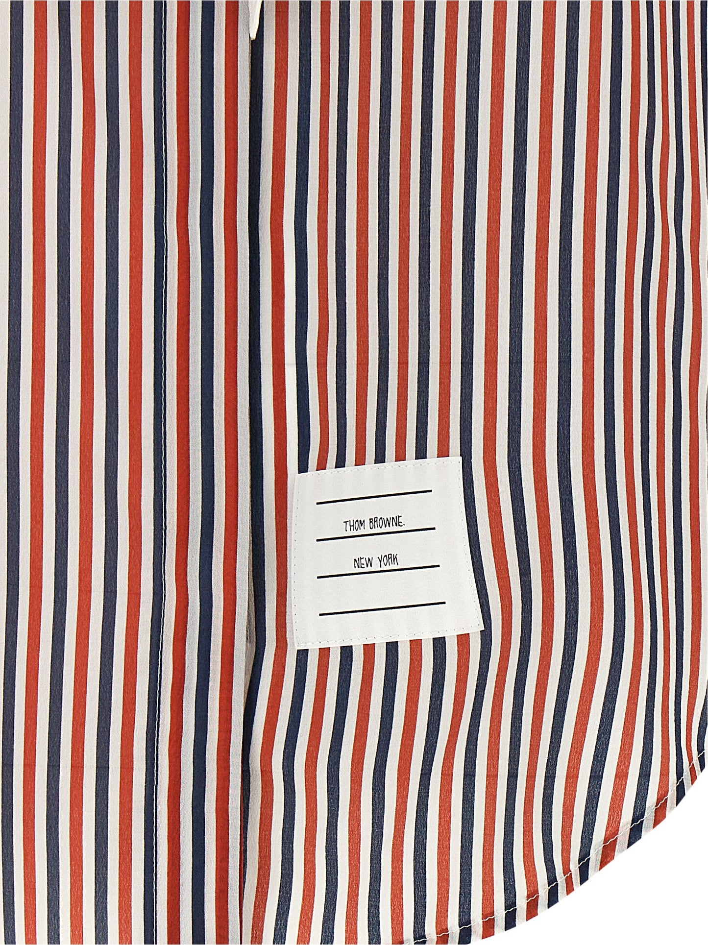 Thom Browne Women Removable Lavallière Collar Shirt THOM BROWNE