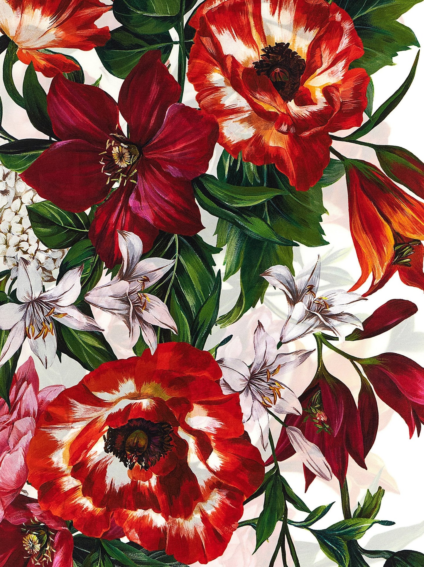 Dolce & Gabbana Women Floral Print Scarf DOLCE & GABBANA
