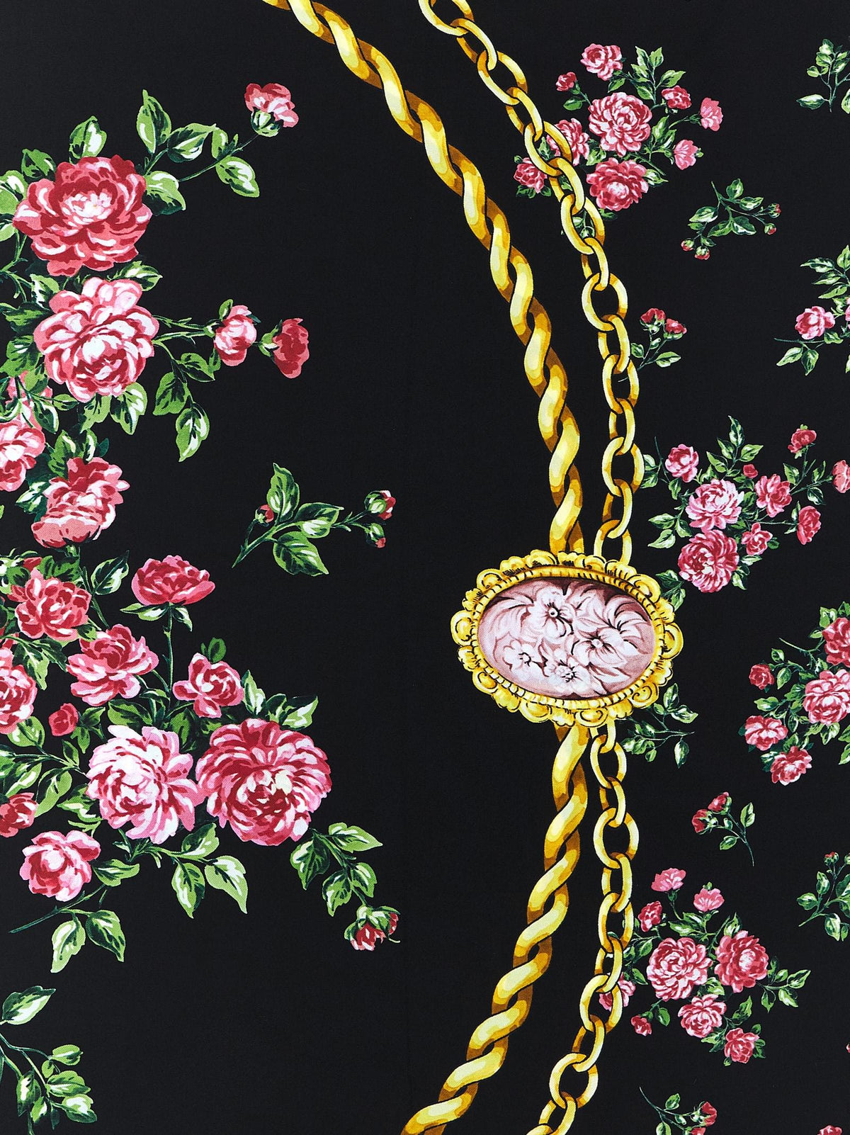 Dolce & Gabbana Women Dolce & Gabbana Women 'Mazzolini Di Rose' Scarf DOLCE & GABBANA