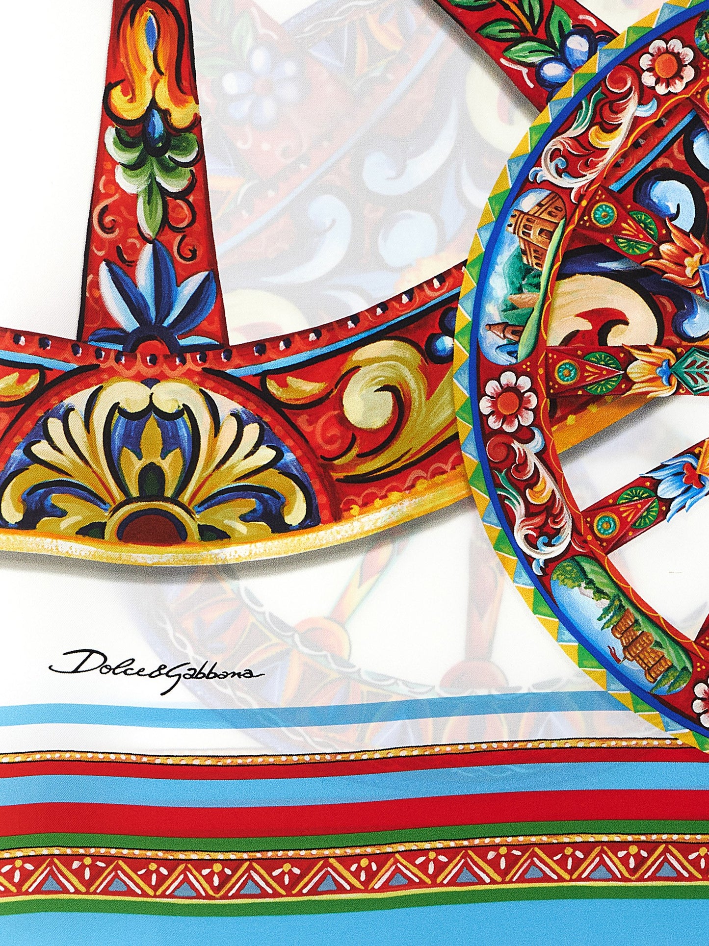 Dolce & Gabbana Women 'Carretto' Scarf DOLCE & GABBANA