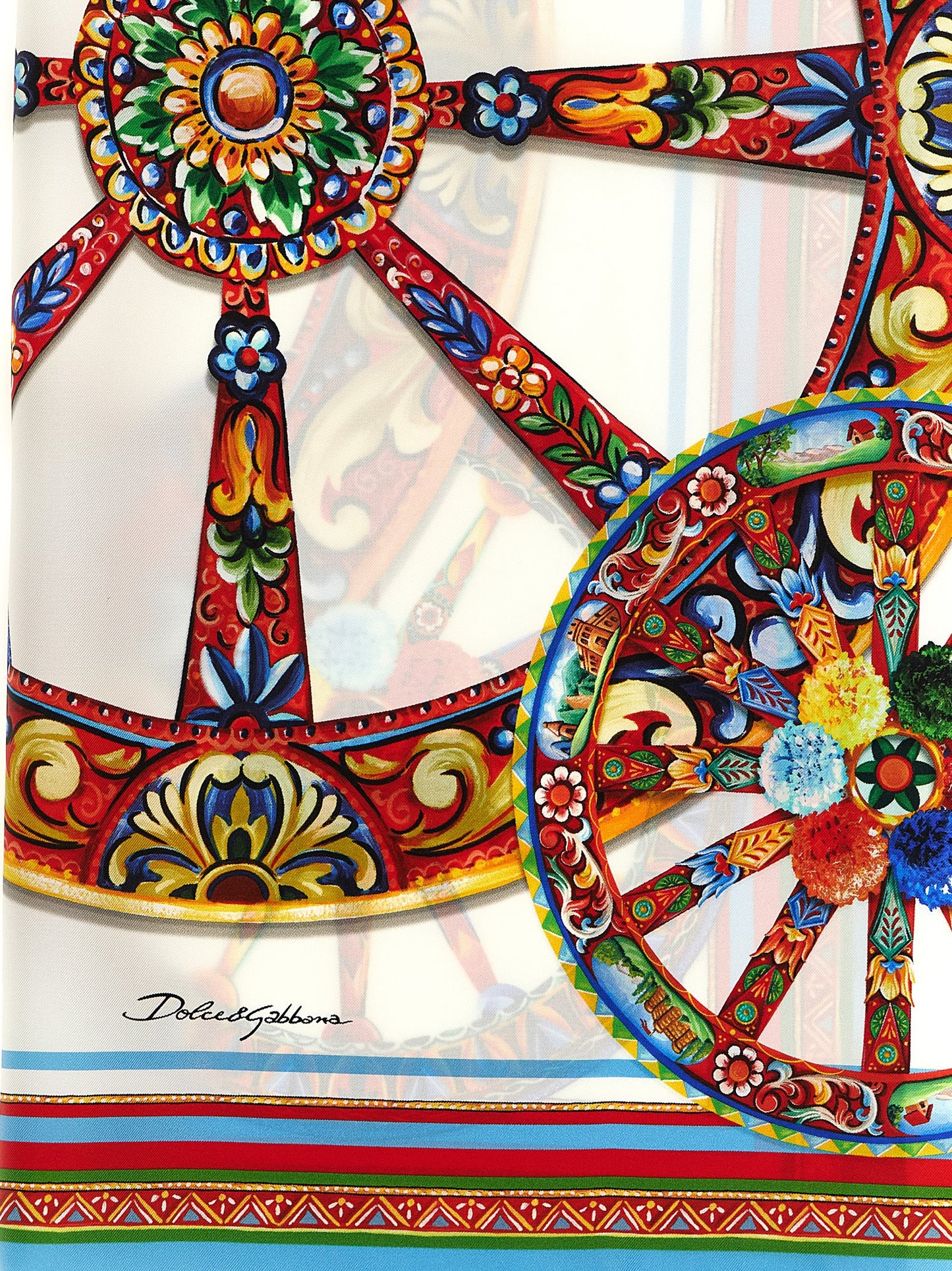 Dolce & Gabbana Women 'Carretto' Scarf DOLCE & GABBANA