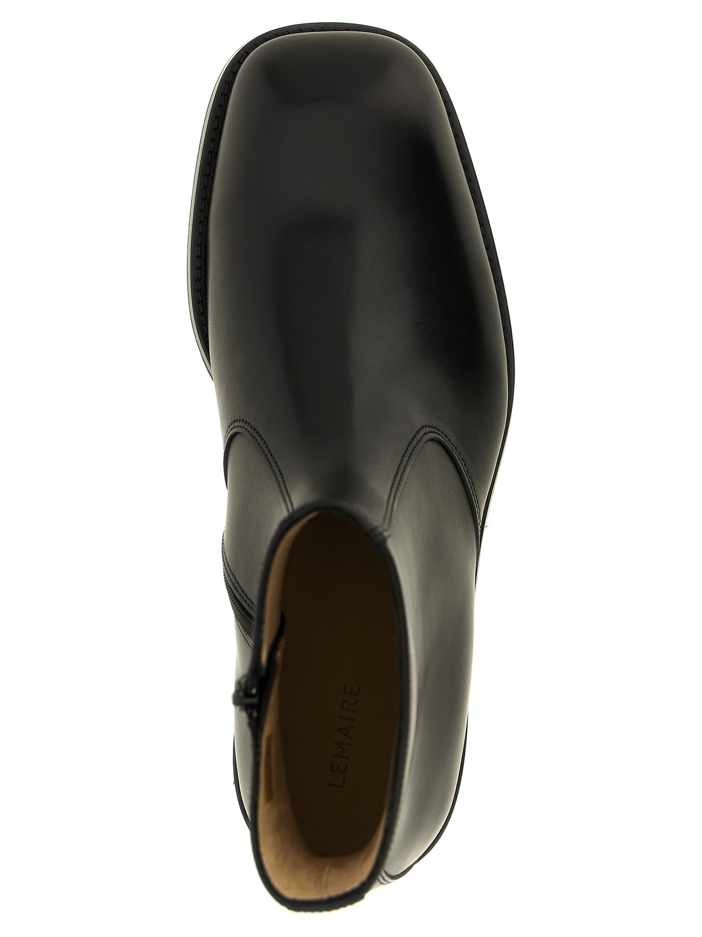 Lemaire Men Zip Ankle Boots LEMAIRE