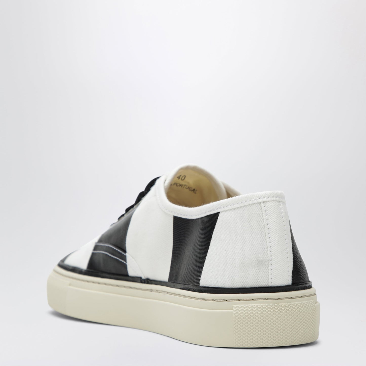 Jacquemus Les Fefe White/Black Canvas Sneakers Women JACQUEMUS