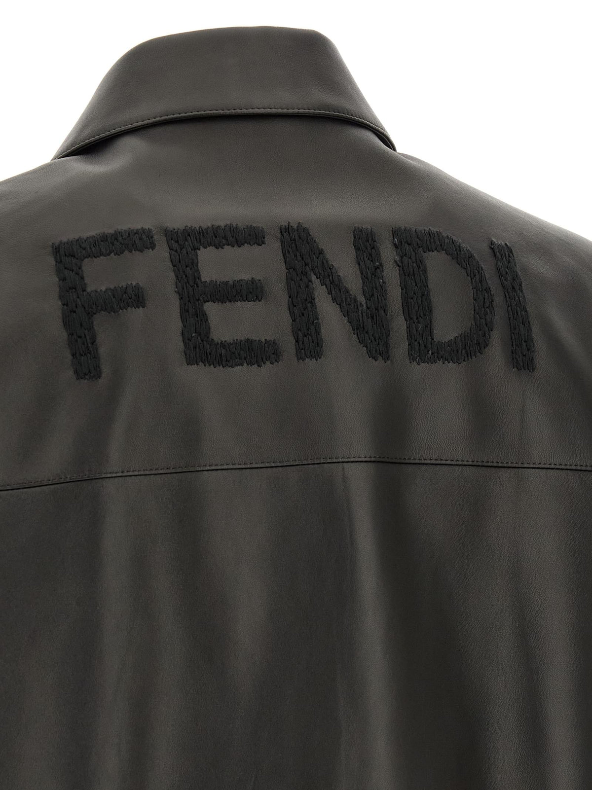 Fendi Men Leather Blouson FENDI