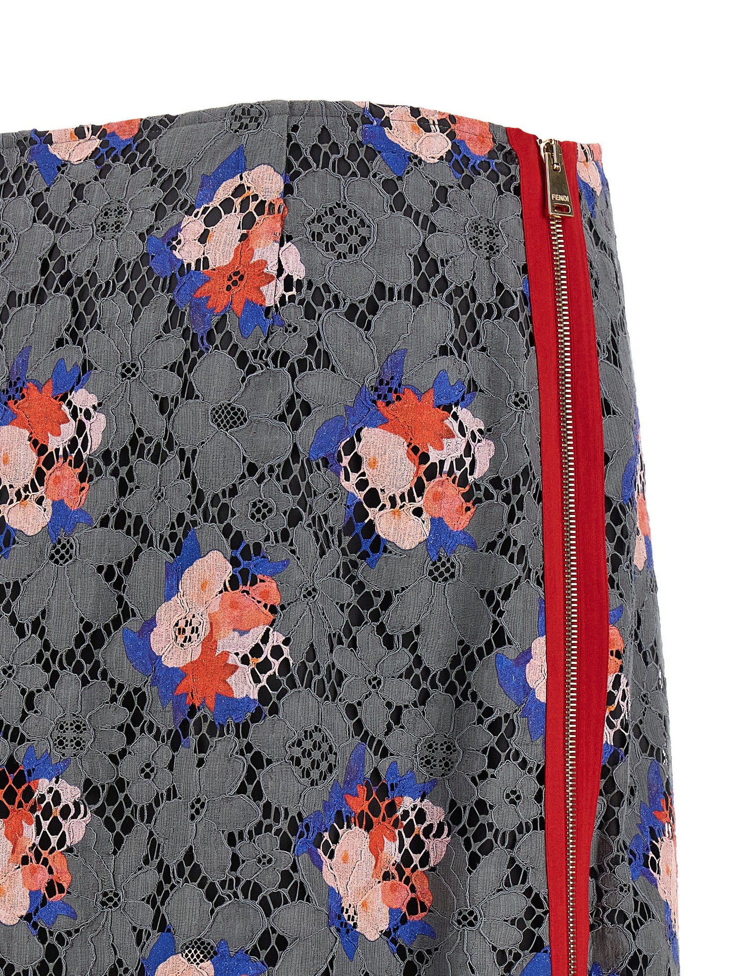 Fendi Women 'Fendi Bouquet' Lace Skirt FENDI