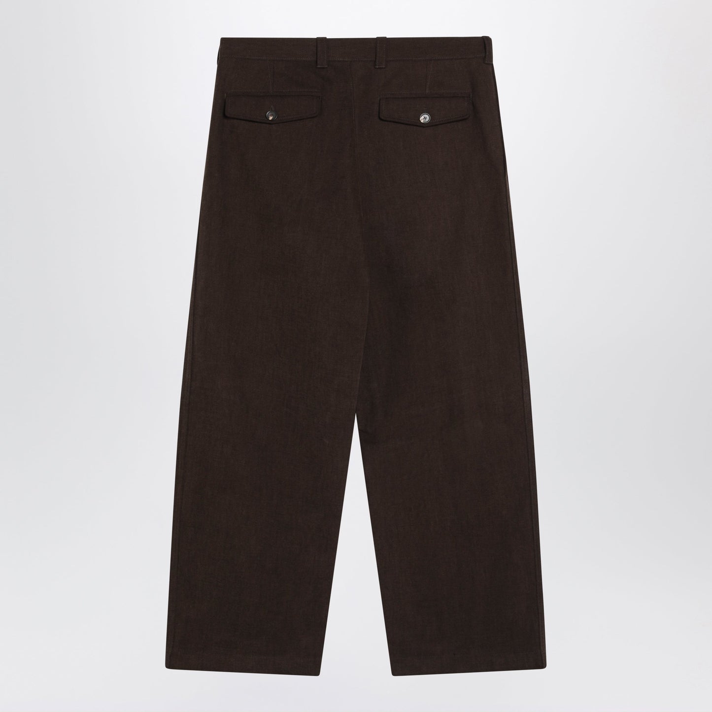 Loro Piana Brown Cotton Trousers Men LORO PIANA