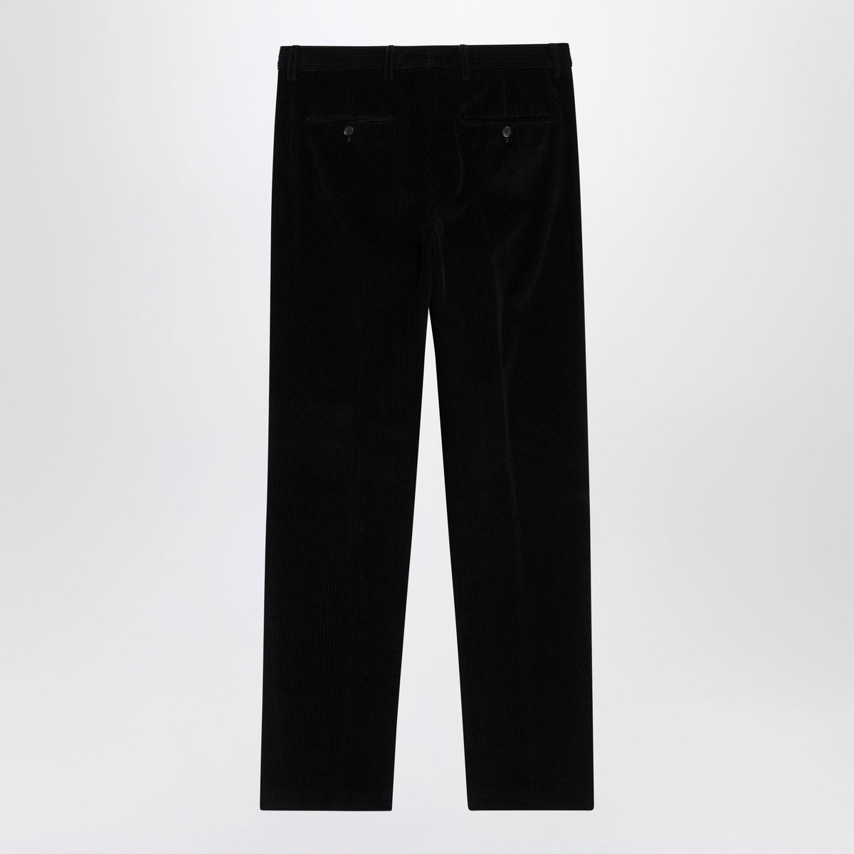 Loro Piana Dark Grey Corduroy Trousers Men LORO PIANA