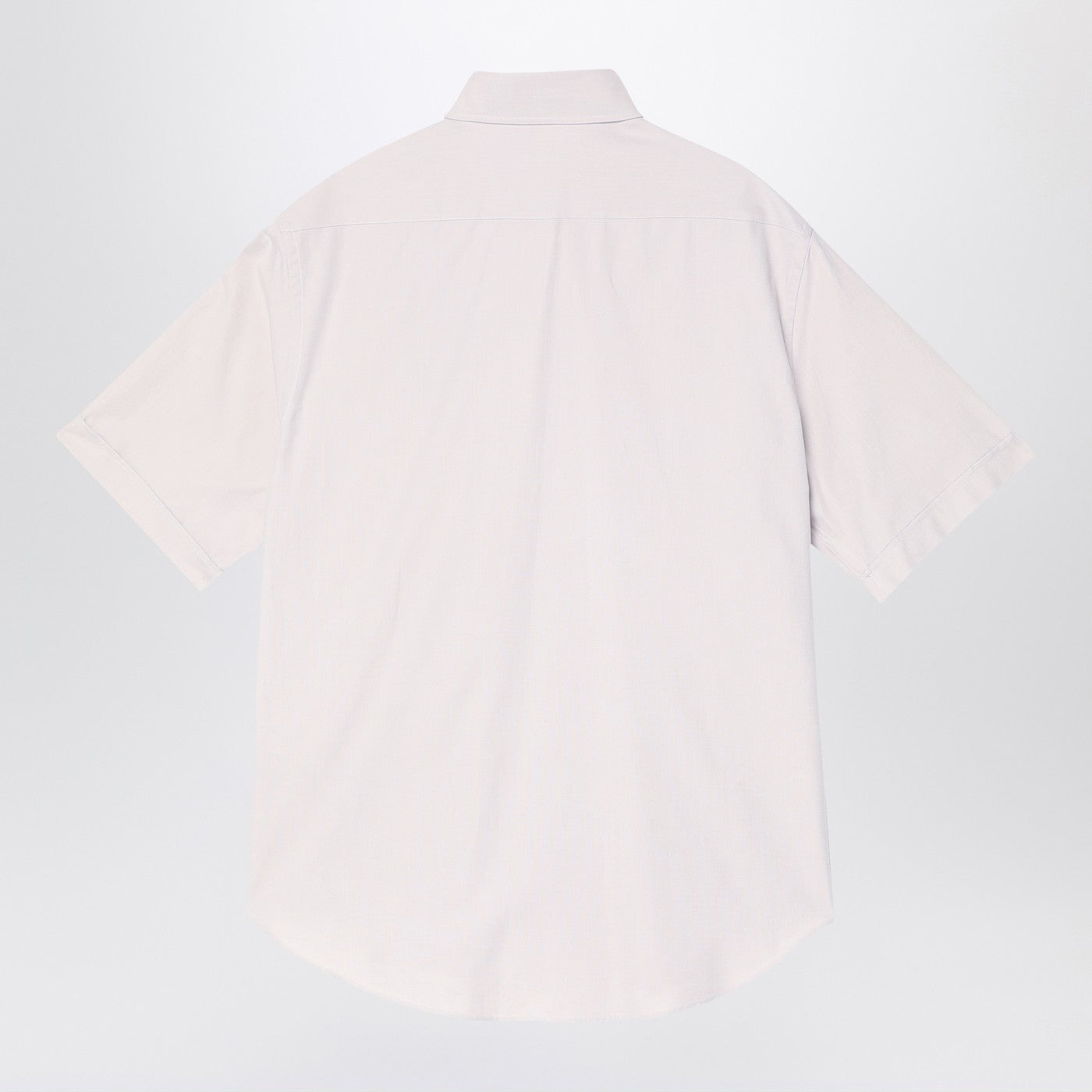 Fendi Light Blue Button-Down Shirt Men FENDI