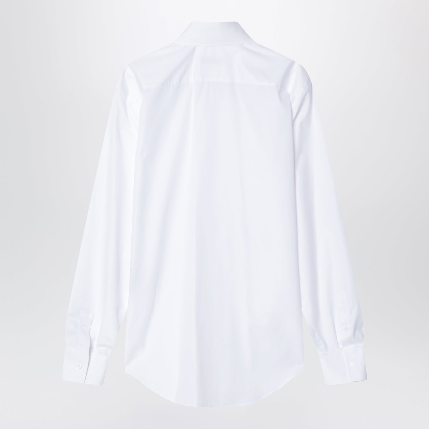 Fendi White Poplin Shirt Men FENDI