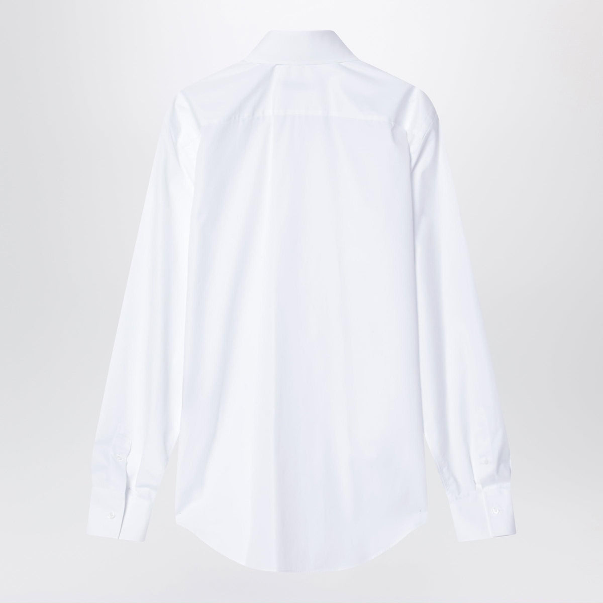 Fendi White Poplin Shirt Men FENDI