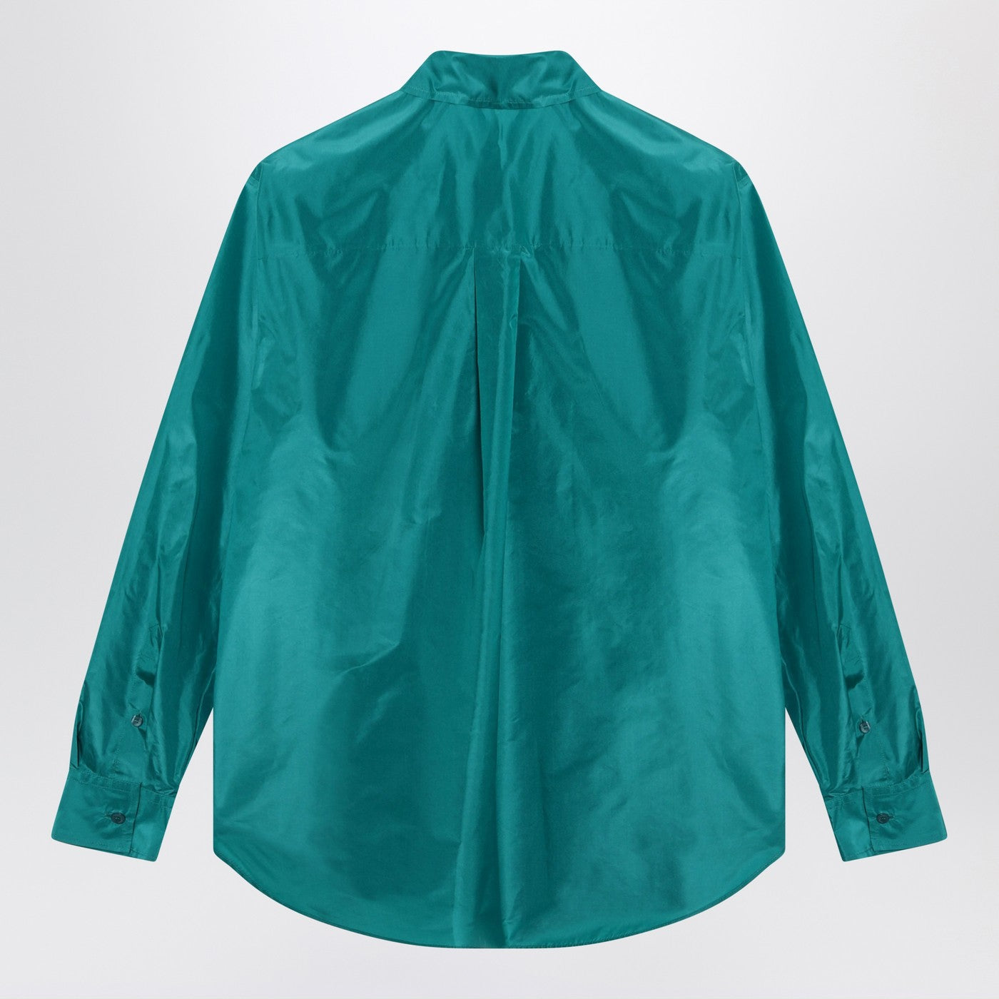 Fendi Jade Green Silk Shirt Women FENDI
