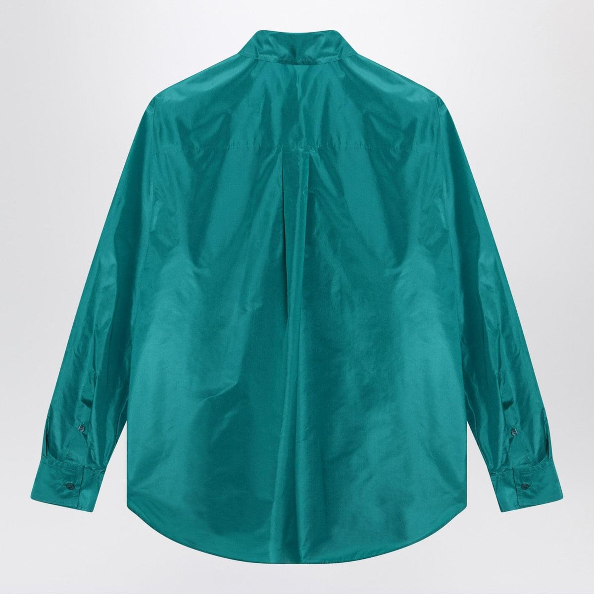 Fendi Jade Green Silk Shirt Women FENDI