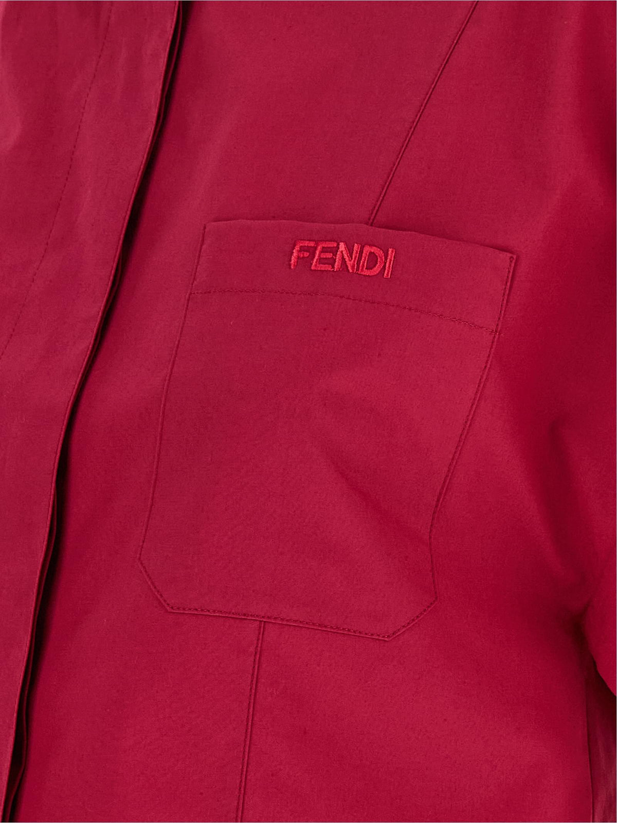Fendi Women Shirt With Embroidery FENDI