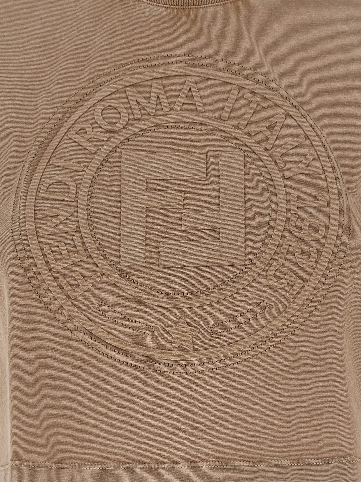 Fendi Women 3D 'Fendi Roma' T-Shirt FENDI