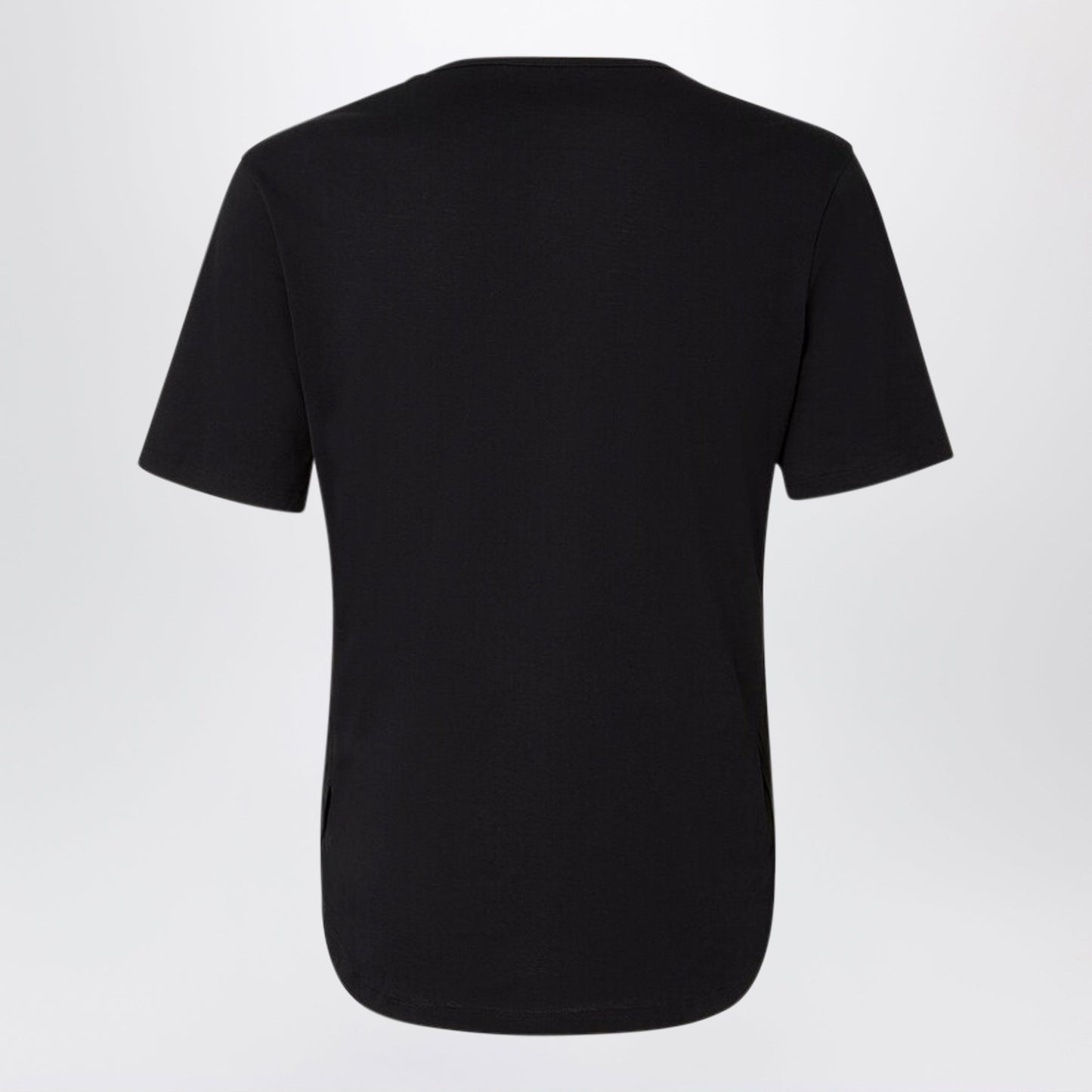 Fendi Black Jersey T-Shirt With €˜Ti Amo†Print Women FENDI