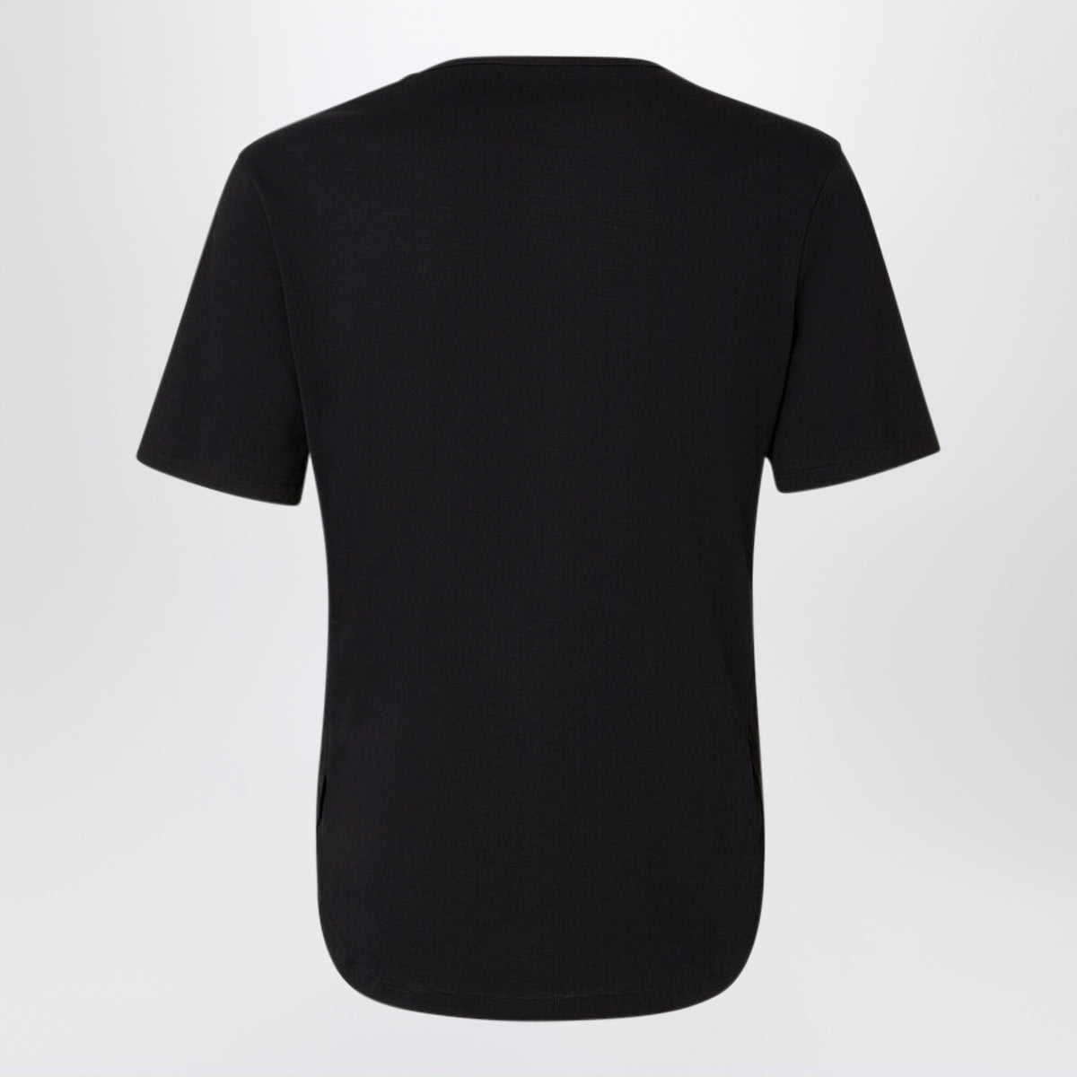 Fendi Black Jersey T-Shirt With €˜Ti Amo†Print Women FENDI